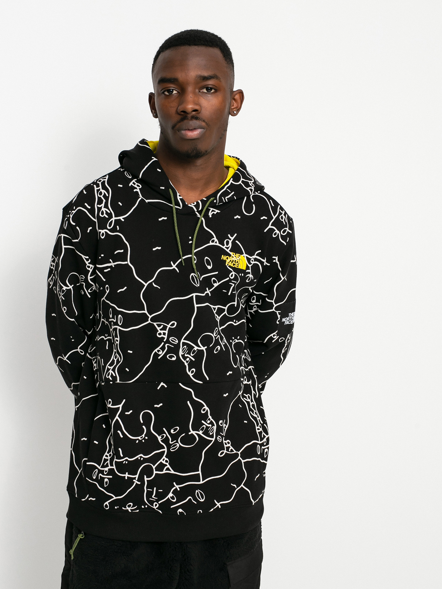 Mikina s kapucí The North Face Black Box Search & Rescue HD (tnfblkshnmrsrchandrscprnt)