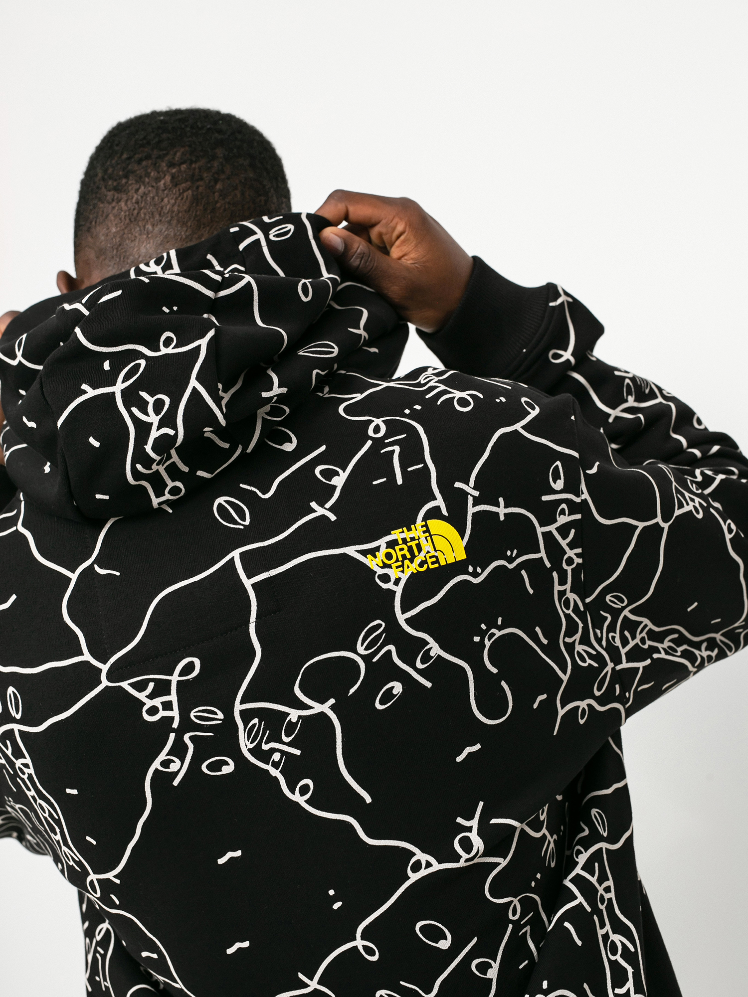 Mikina s kapucí The North Face Black Box Search & Rescue HD (tnfblkshnmrsrchandrscprnt)