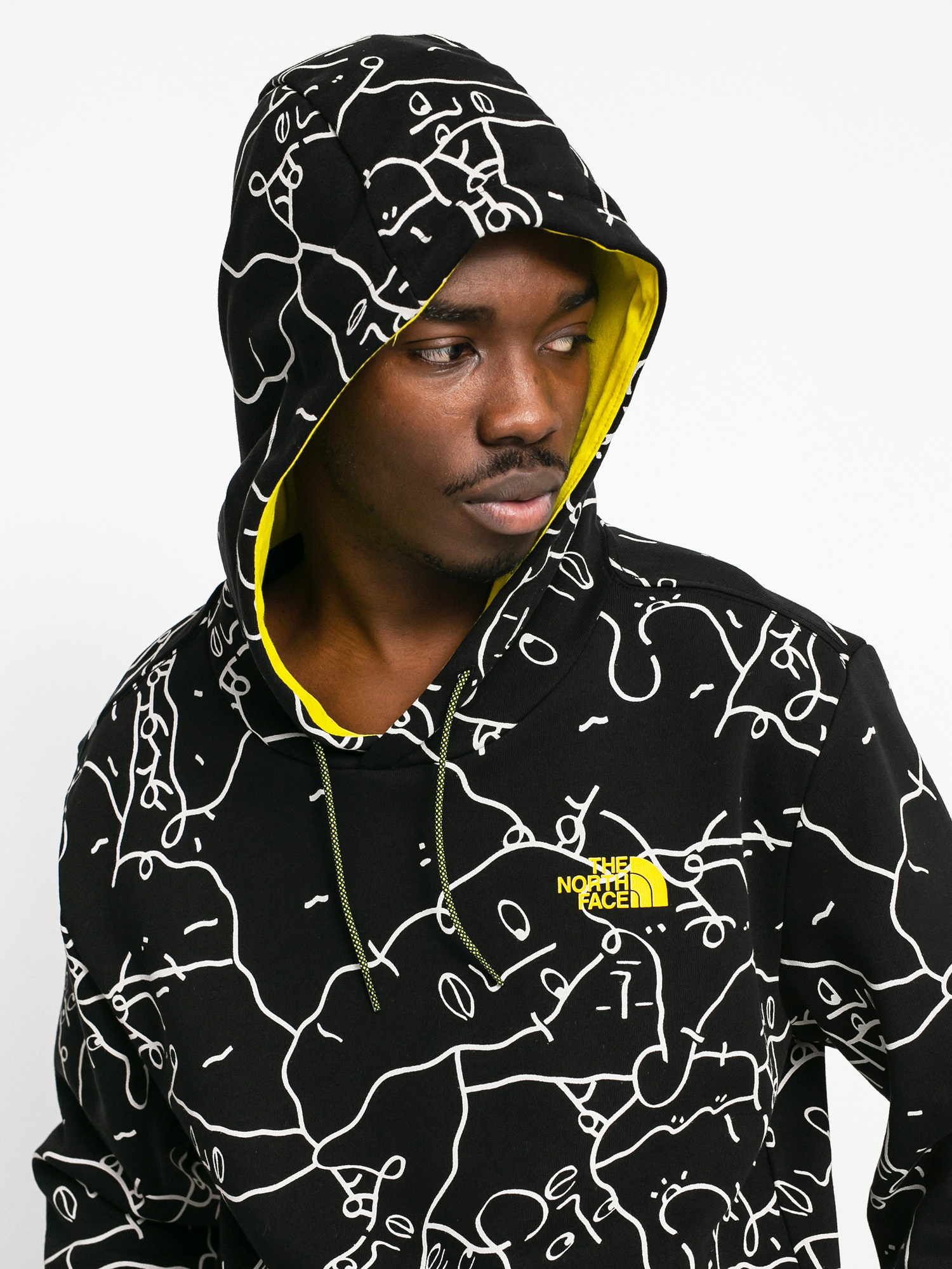 Mikina s kapucí The North Face Black Box Search & Rescue HD (tnfblkshnmrsrchandrscprnt)