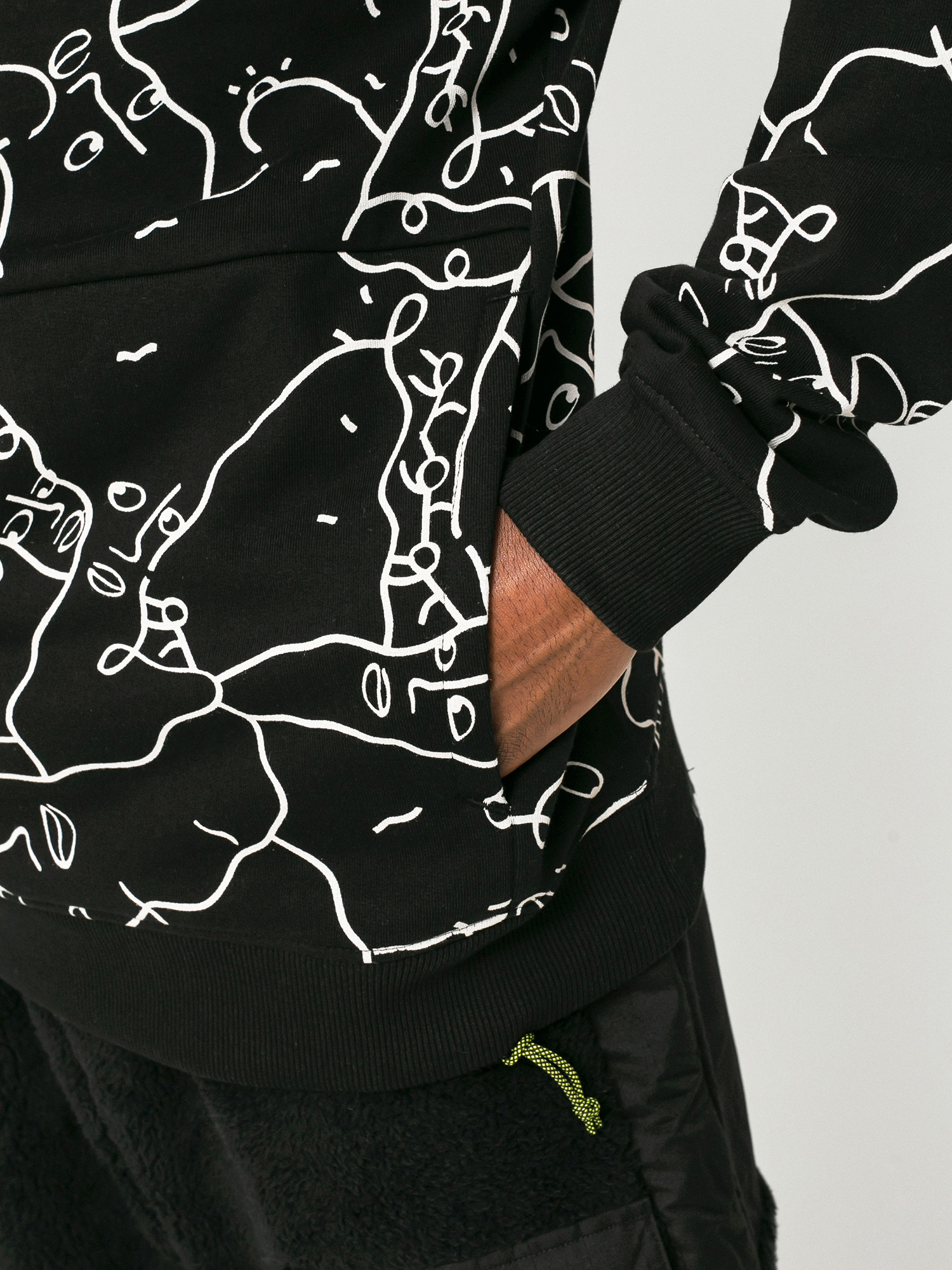 Mikina s kapucí The North Face Black Box Search & Rescue HD (tnfblkshnmrsrchandrscprnt)