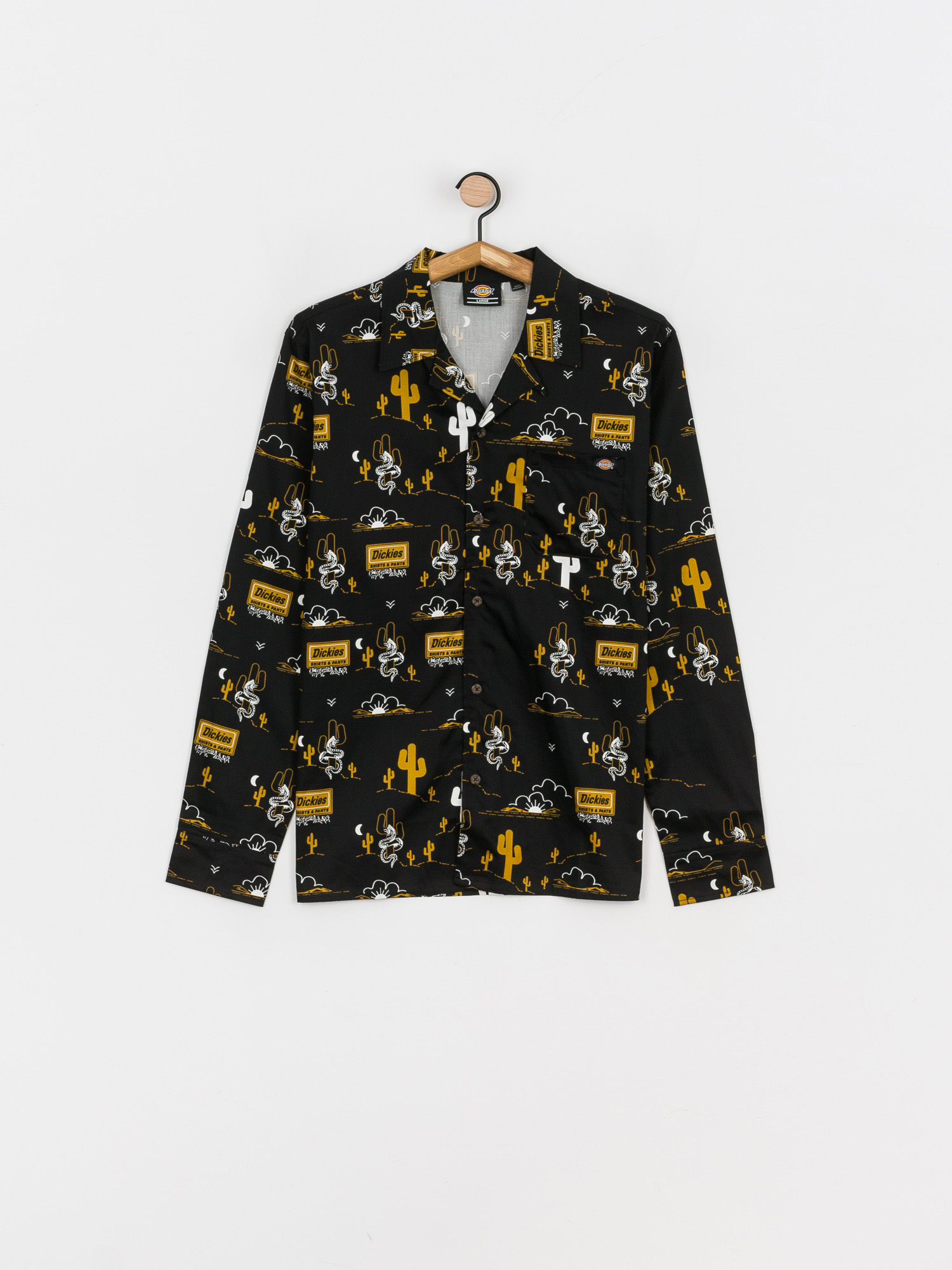 Košile Dickies Bettles Aop (black)