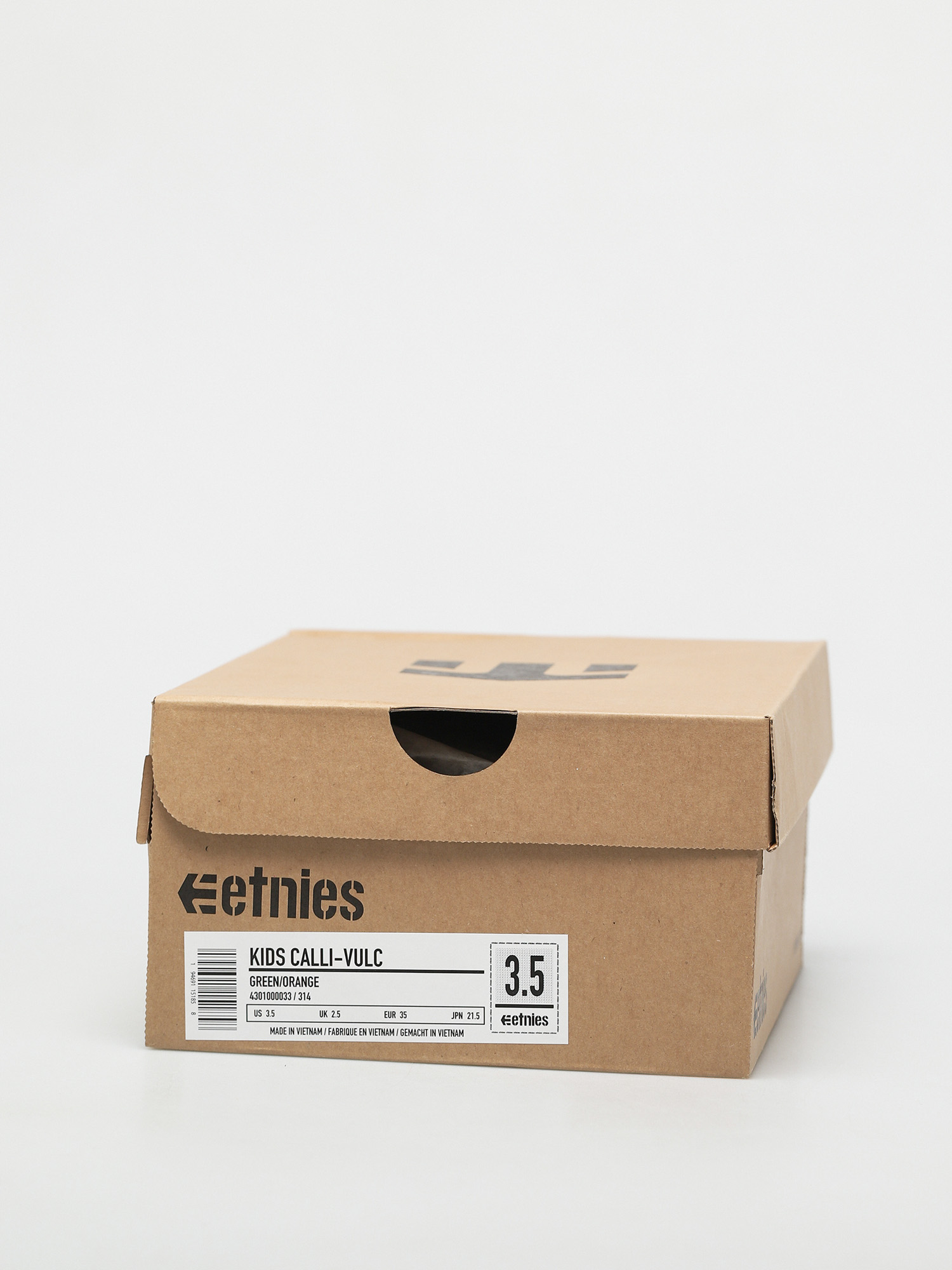 Boty Etnies Kids Calli Vulc JR (green/orange)