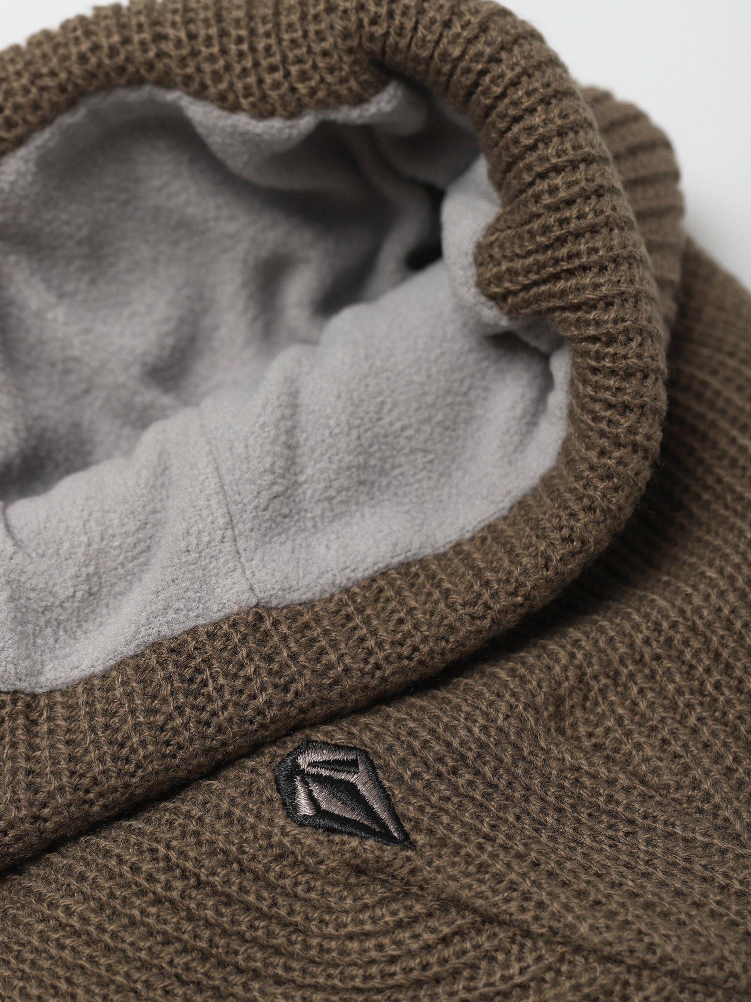 Čepice Volcom Sweep Lined (dark teak)