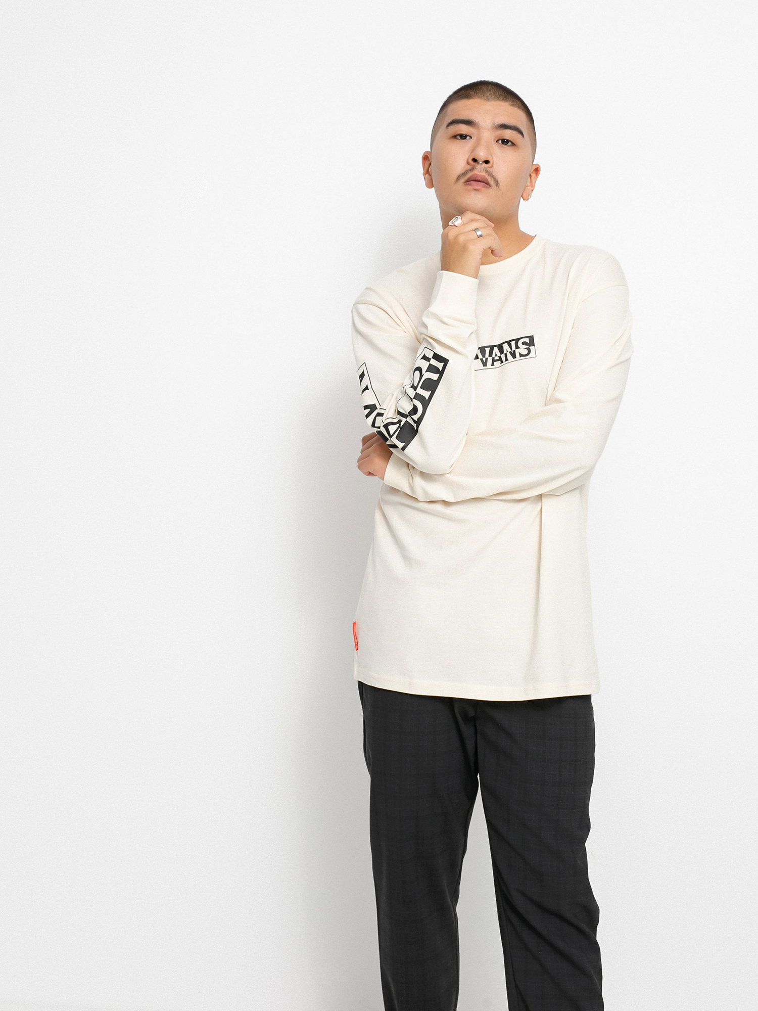 Triko Vans X Napapijri (antique white)