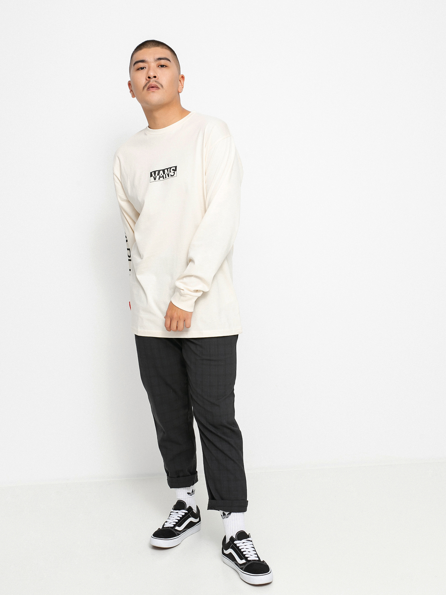 Triko Vans X Napapijri (antique white)