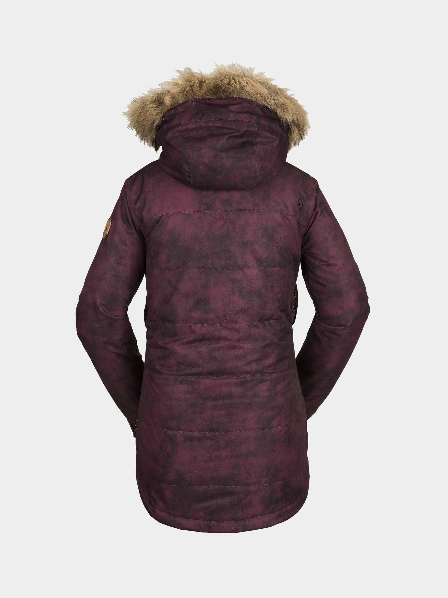 Dámská Snowboardová bunda Volcom Fawn Ins (acid merlot)