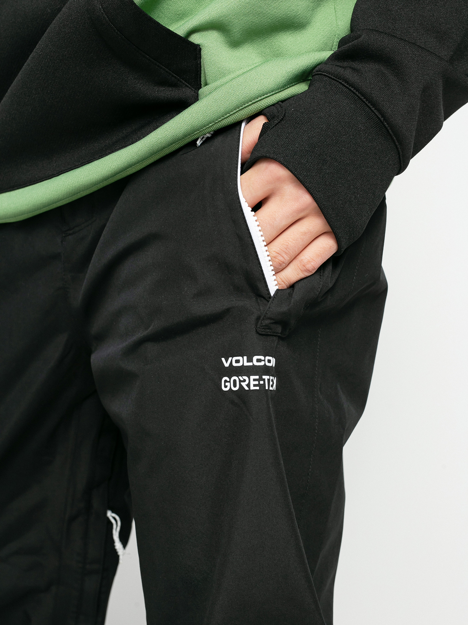 Pánské Snowboardové kalhoty  Volcom Longo Gore Tex (black)