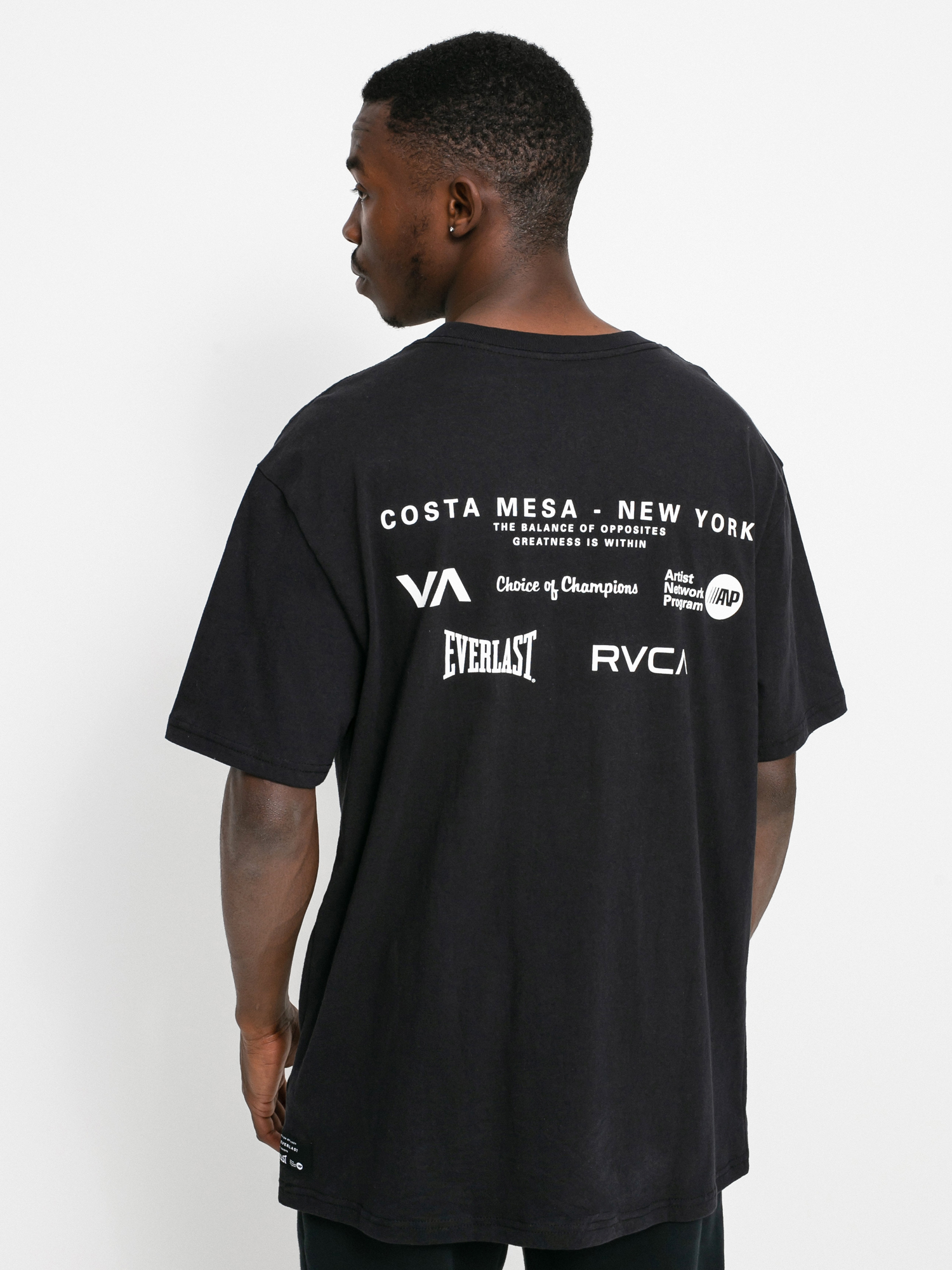 Tričko RVCA Rvca Everlast Cm Ny (black)
