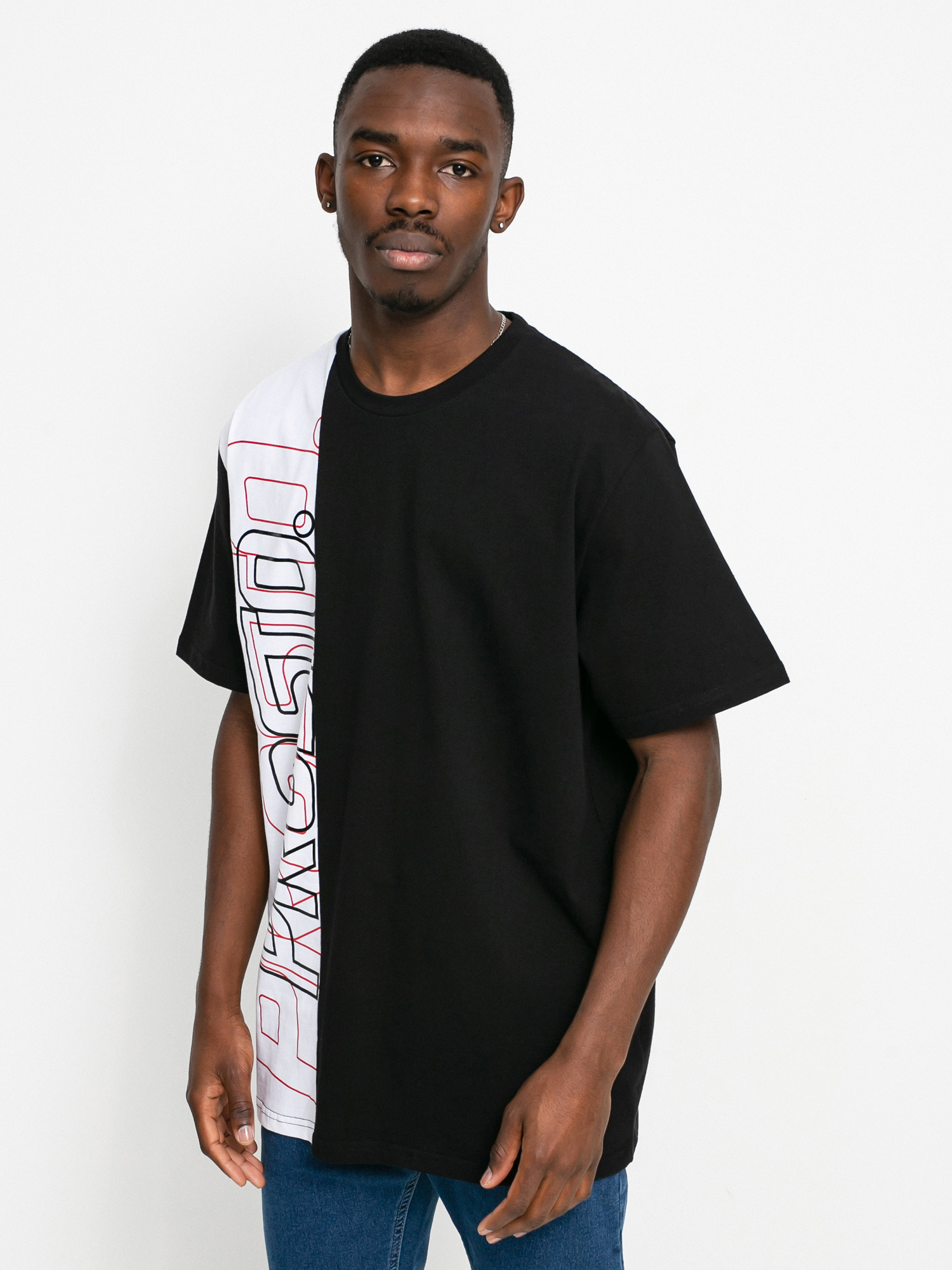 Tričko Prosto Outlay (black)