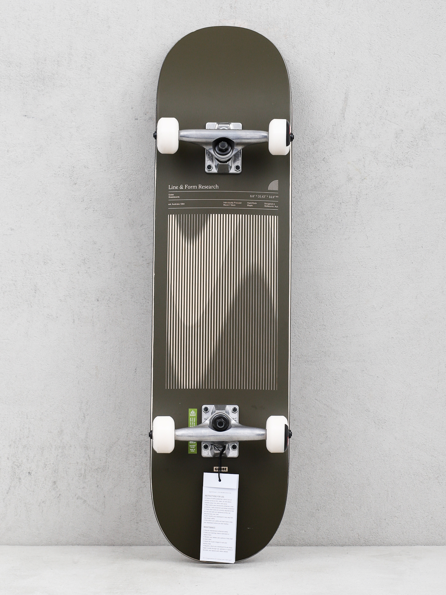 Skateboard Globe G1 Lineform (olive)