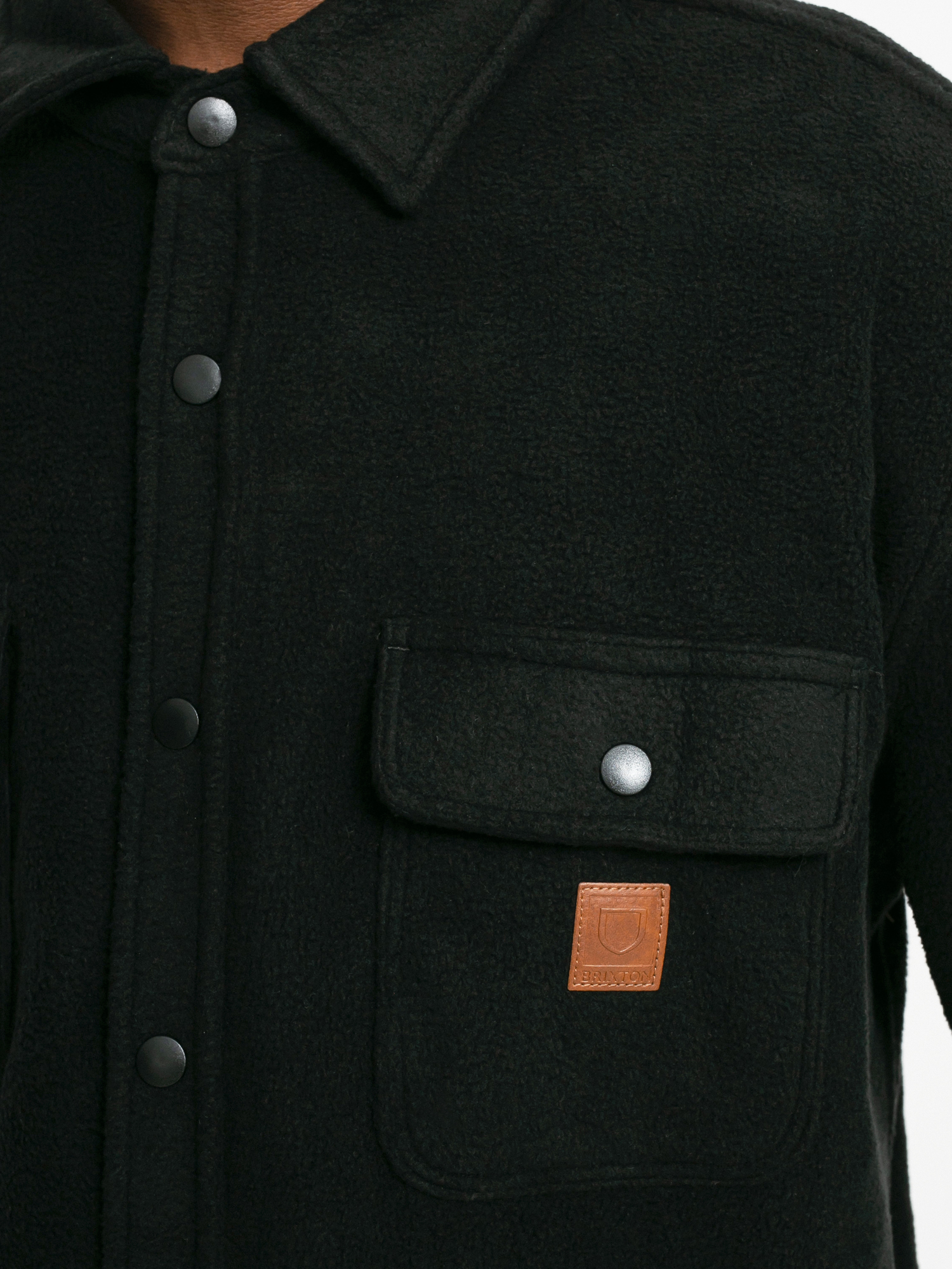 Košile Brixton Bowery Arctic Stretch Ls (black)