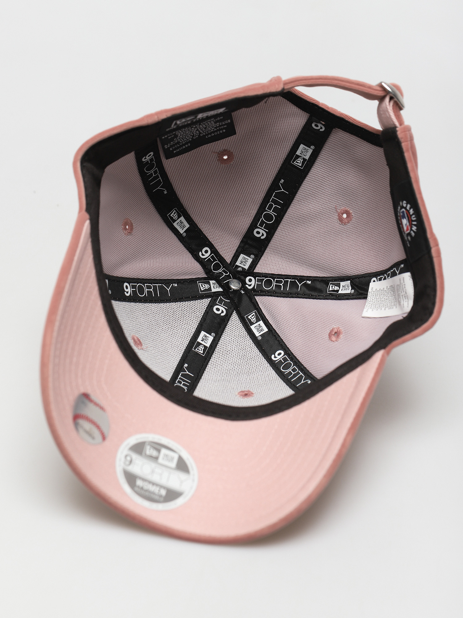 Kšiltovka  New Era Met Velour 9Forty New York Yankees Wmn (pink)