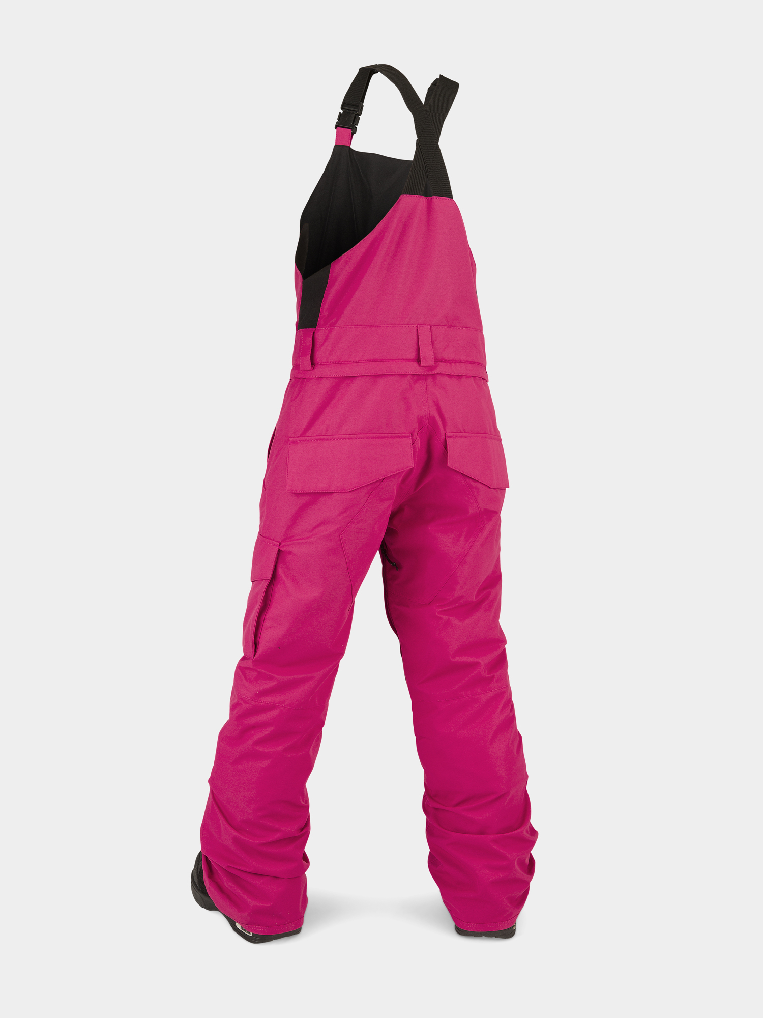 Snowboardové kalhoty  Volcom Barkley Bib Overall JR (magenta)