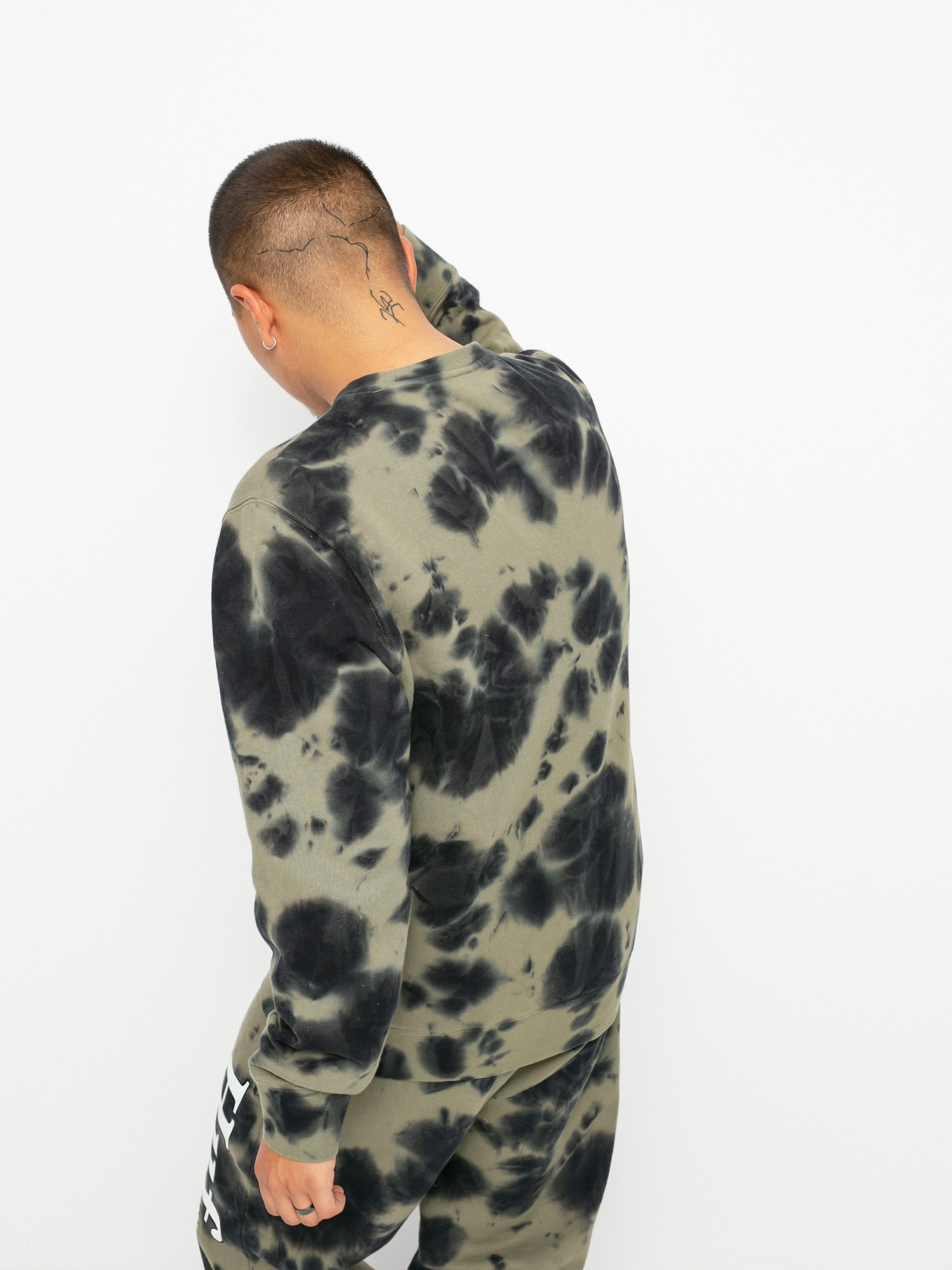 Mikina HUF In Bloom (olive)