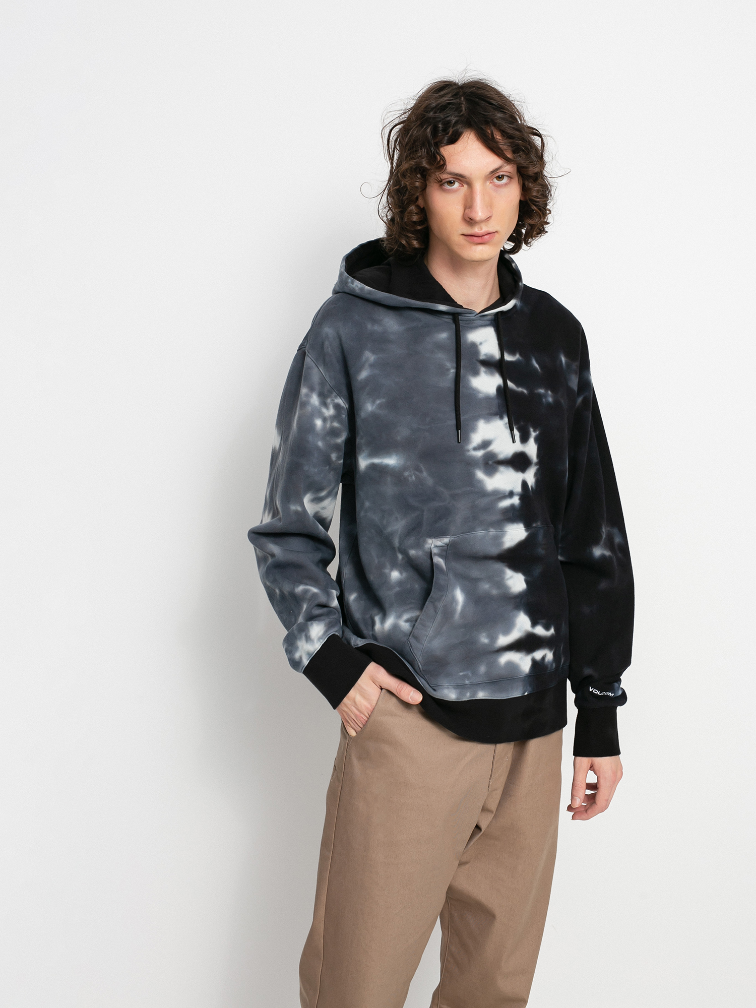 Mikina s kapucí Volcom Insulate HD (tie dye)