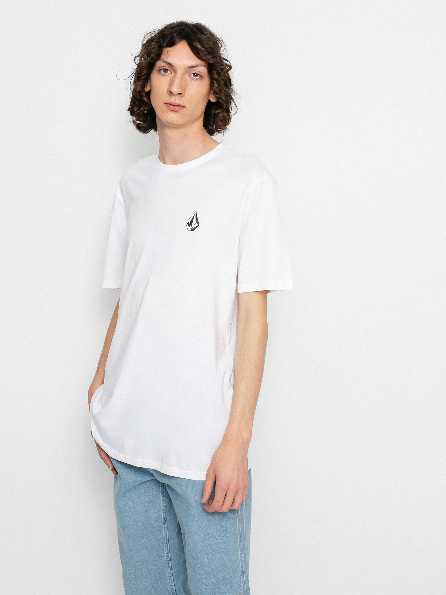 Tričko Volcom Iconic Stone (white)