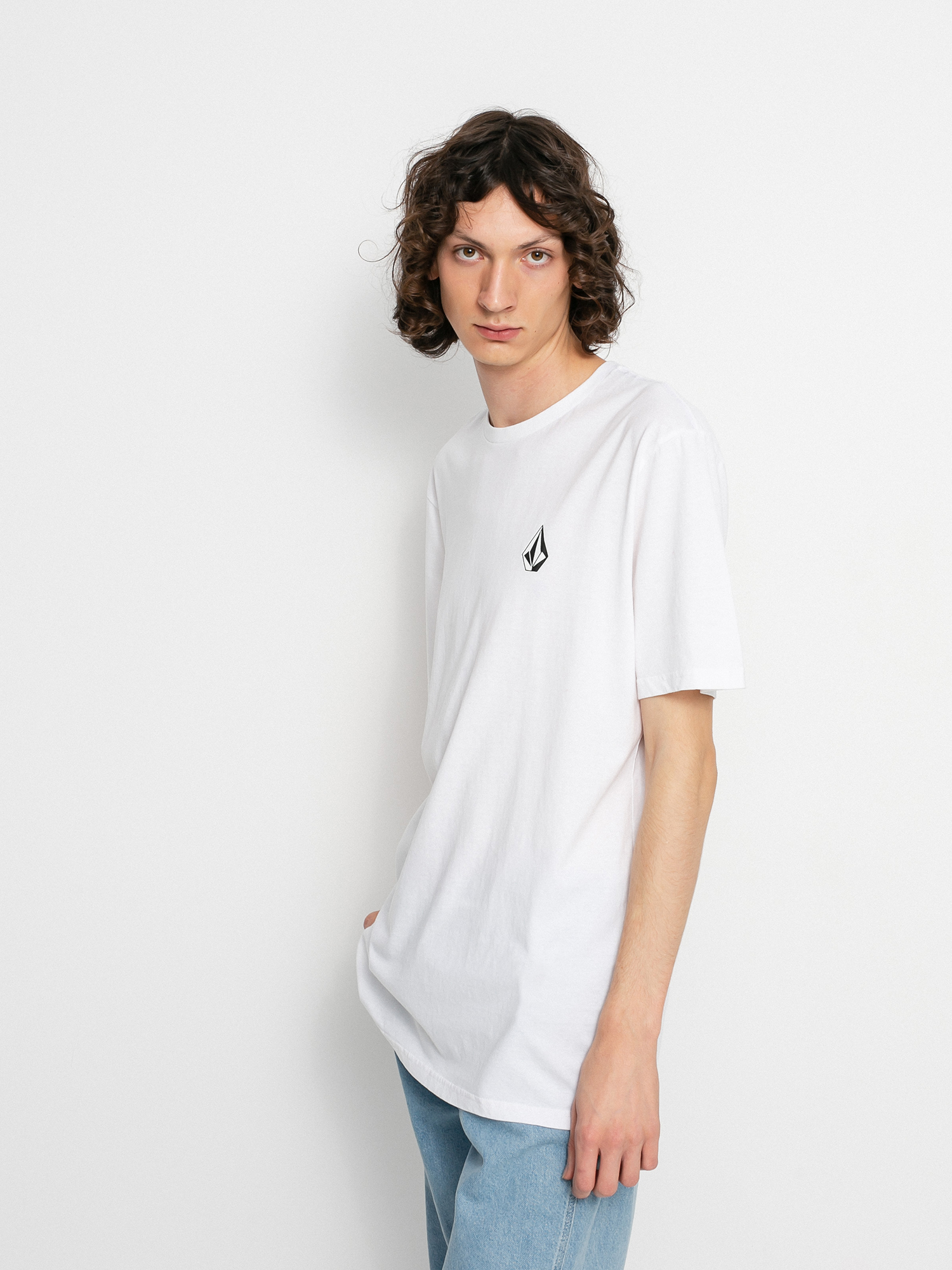 Tričko Volcom Iconic Stone (white)