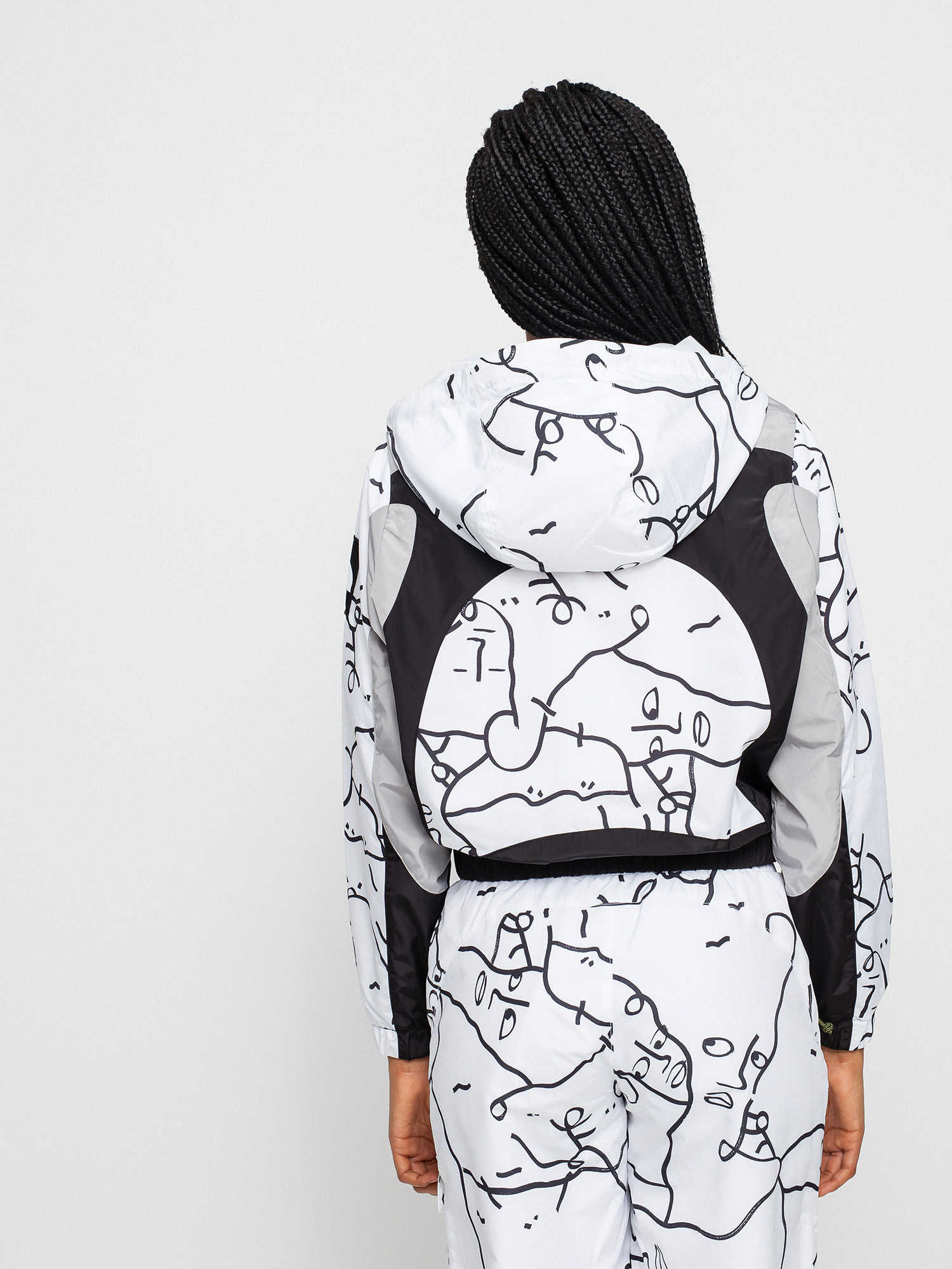 Bunda The North Face Black Box Search & Rescue Short Wind Wmn (tnfwshanmarserchanrscprnt)