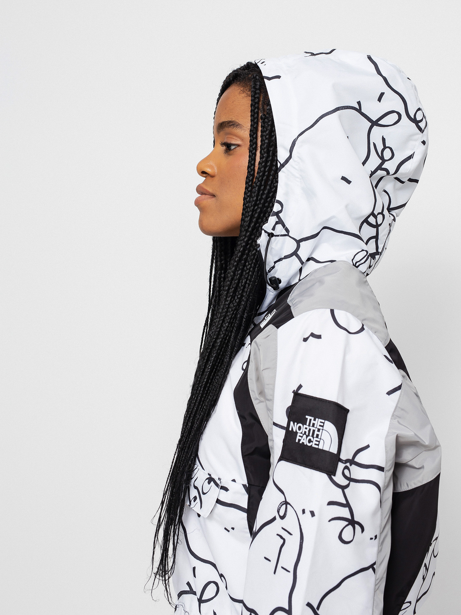 Bunda The North Face Black Box Search & Rescue Short Wind Wmn (tnfwshanmarserchanrscprnt)