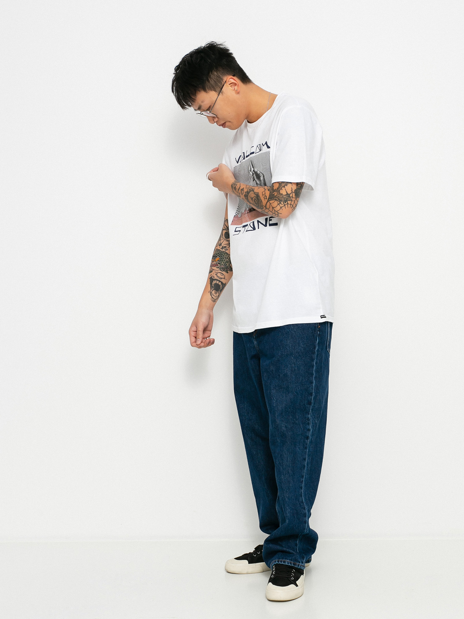 Tričko Volcom Stone Strike (white)