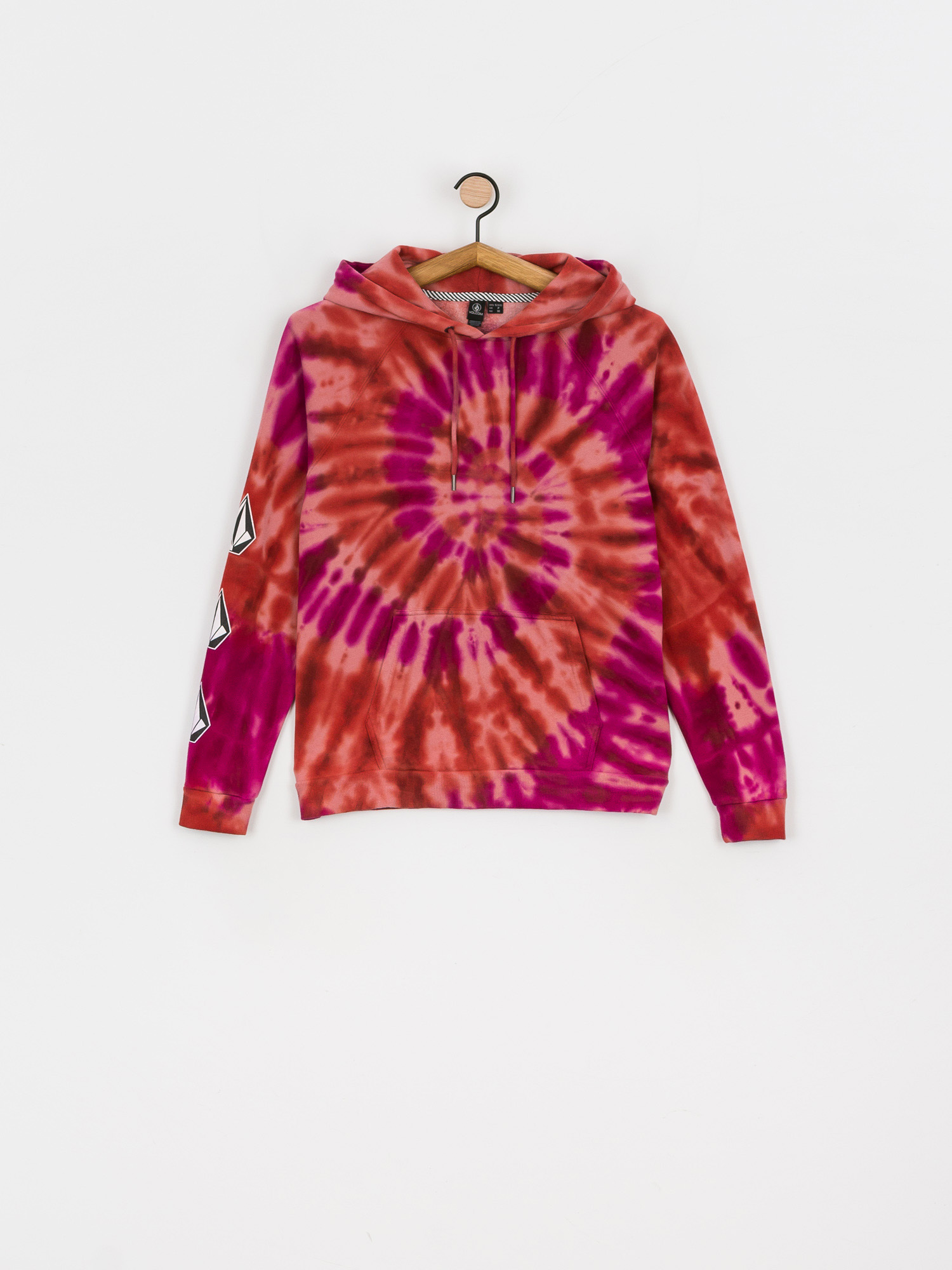 Mikina s kapucí Volcom Iconic Stone HD Wmn (auburn)