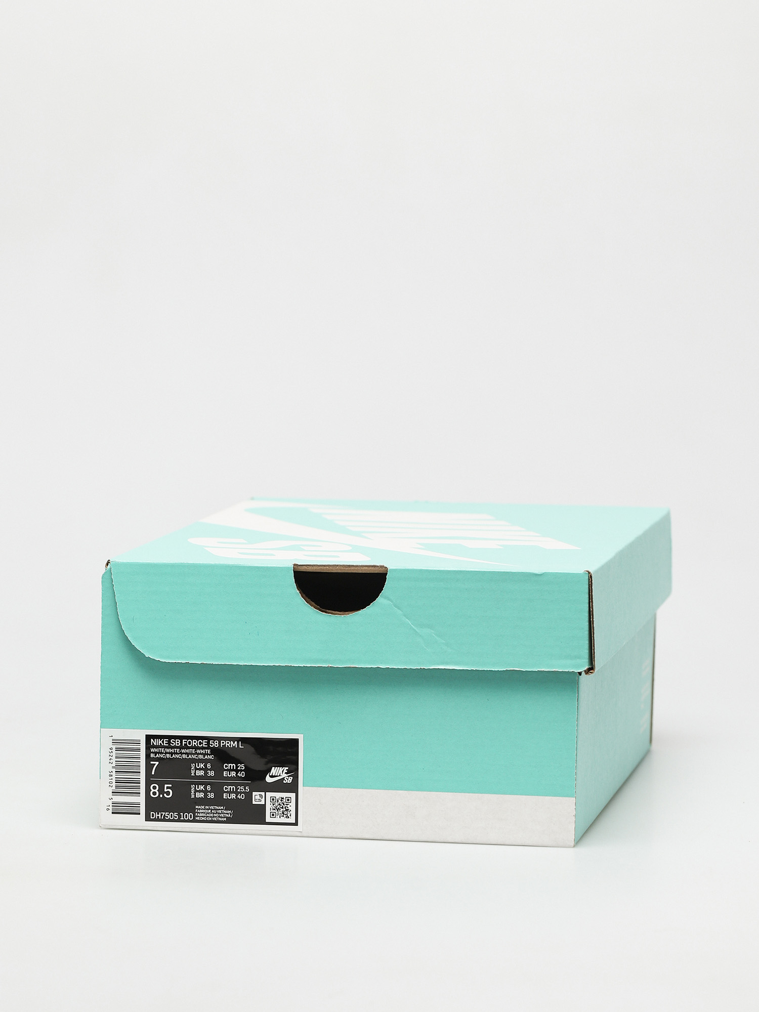 Boty Nike SB Force 58 Premium Leather (white/white white white)