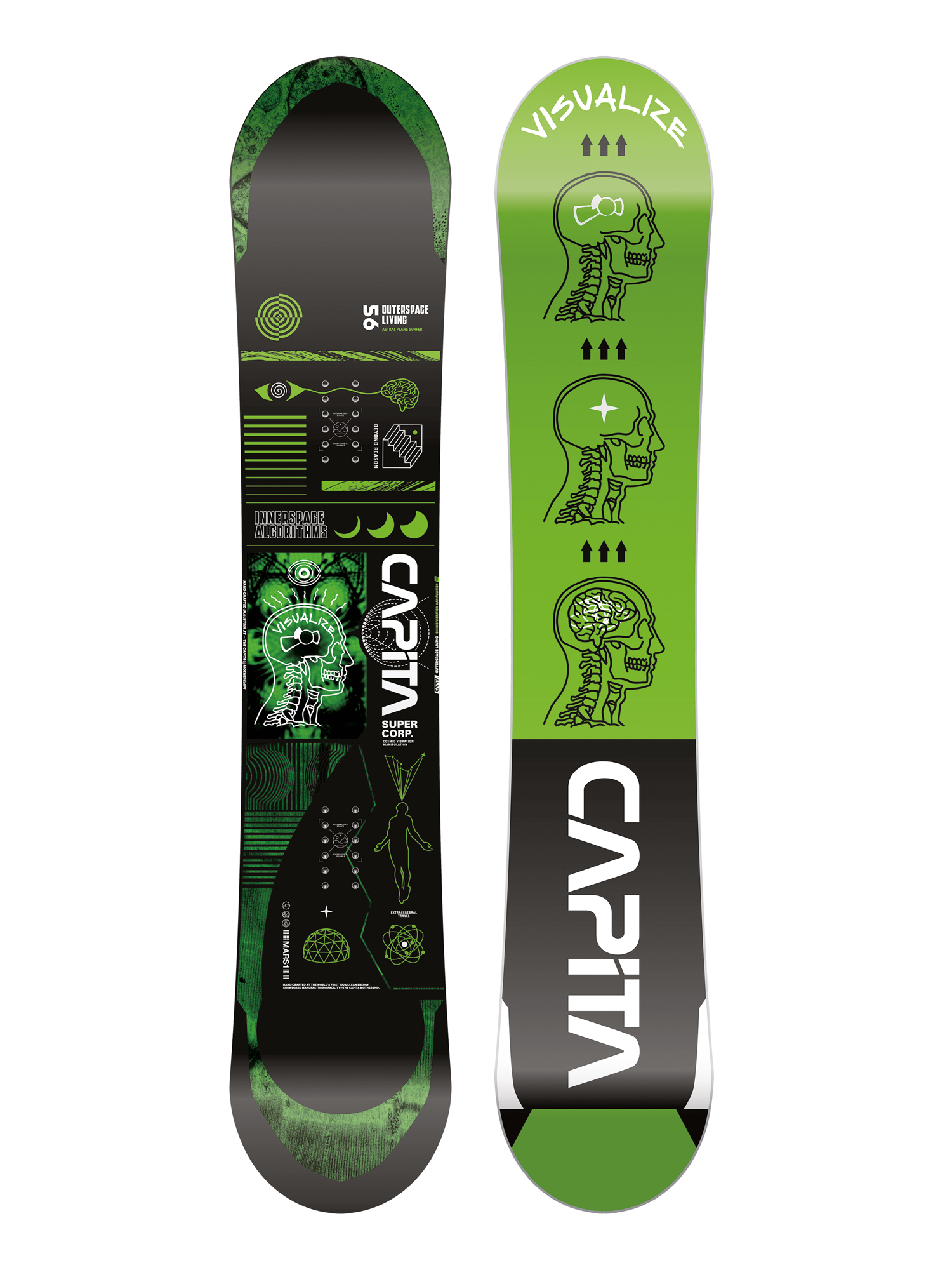 Snowboard Capita Outerspace Living (green)