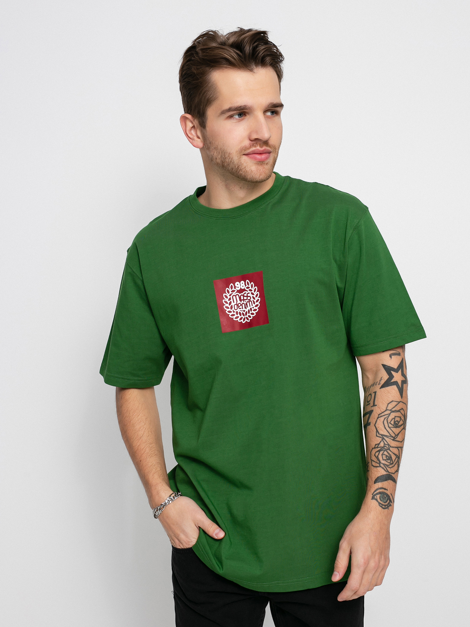 Tričko MassDnm Rookie (green)