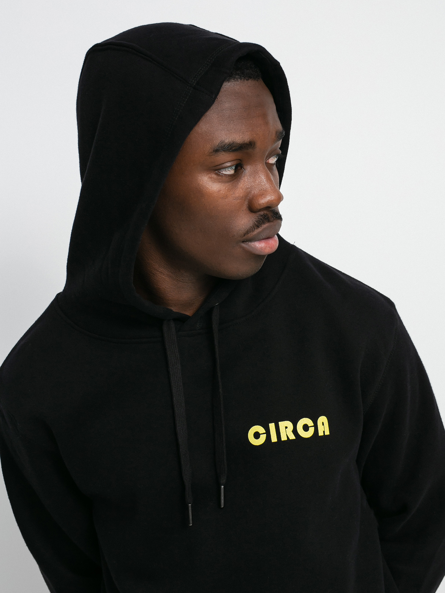 Mikina s kapucí Circa Fuck Off HD (black)