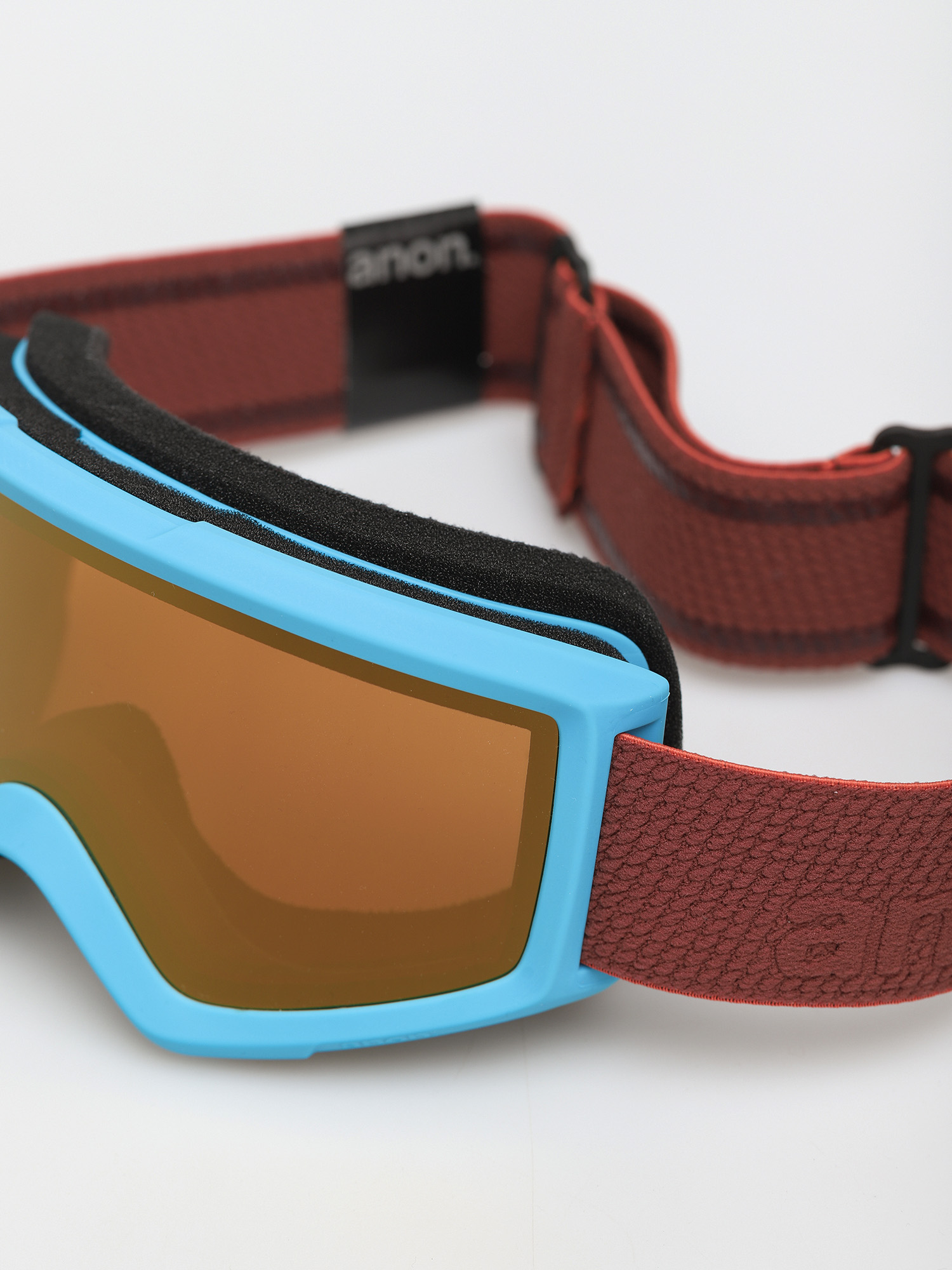 Brýle na snowboard Anon Helix 2 0 (maroon/perceive sunny bronze)