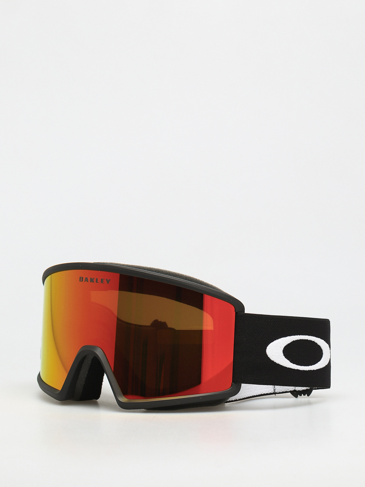 Bru00fdle na snowboard Oakley Target Line L (matte black/fire iridium)