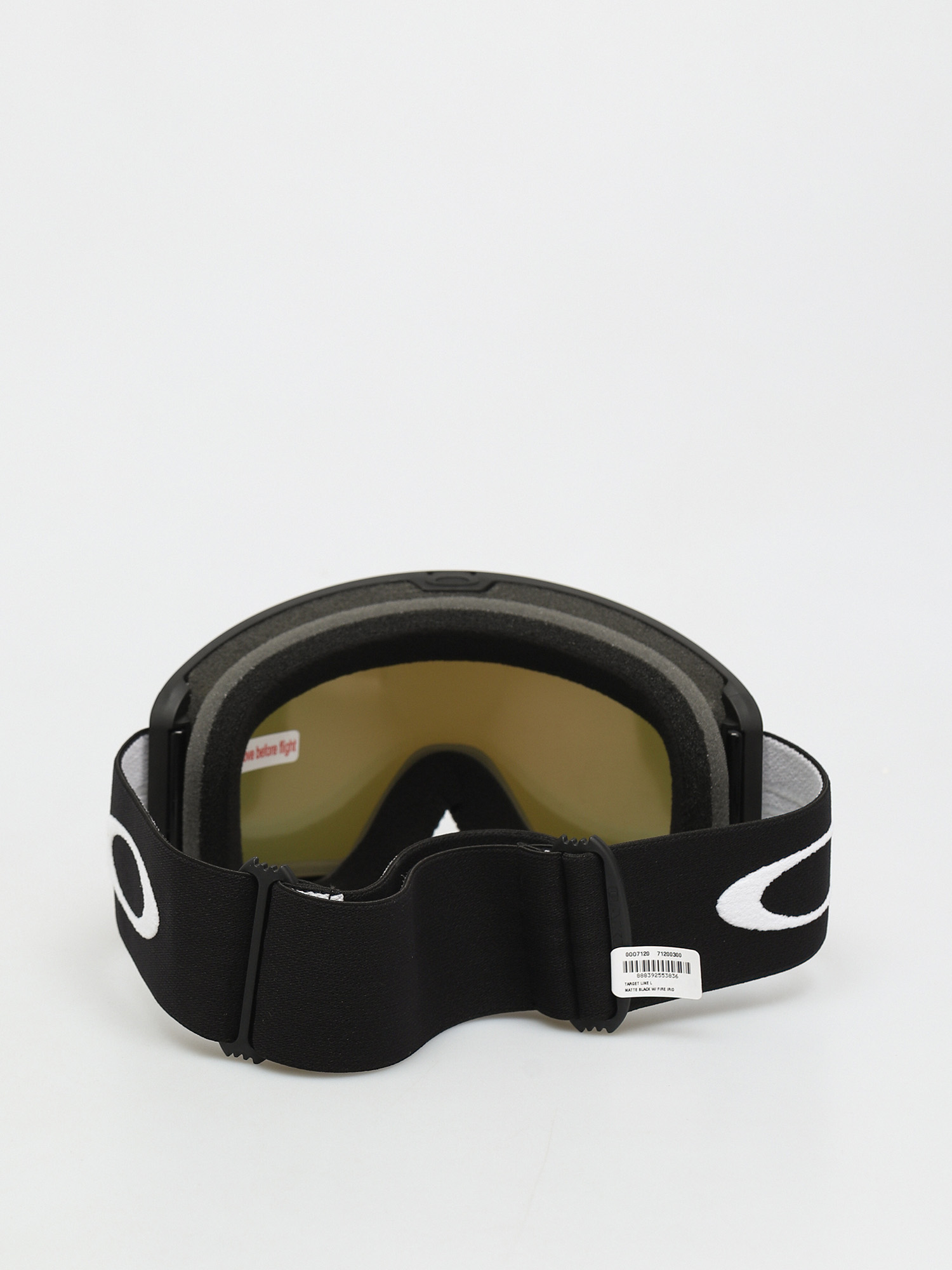 Brýle na snowboard Oakley Target Line L (matte black/fire iridium)