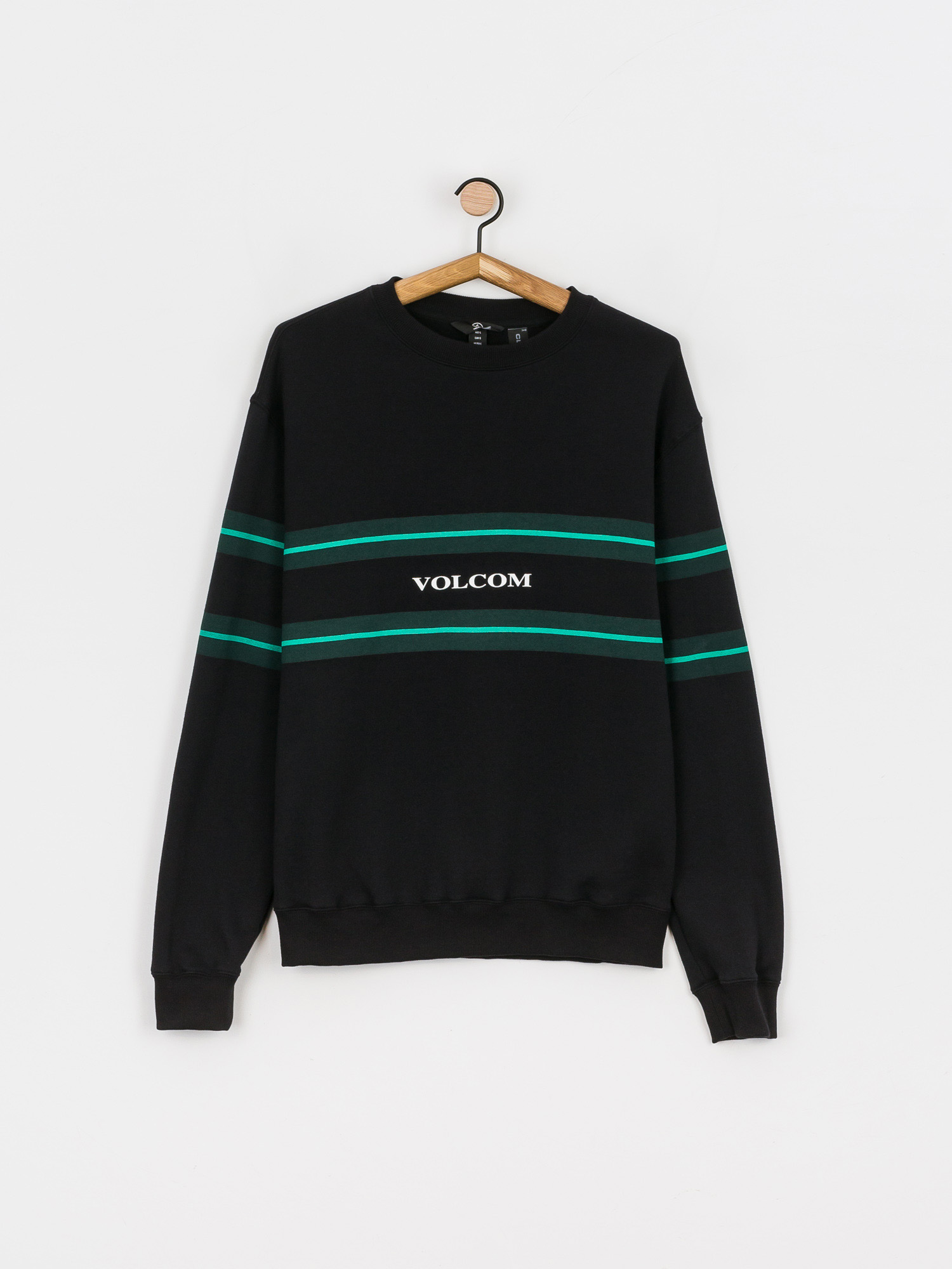 Mikina Volcom Zero Division Crew (black)