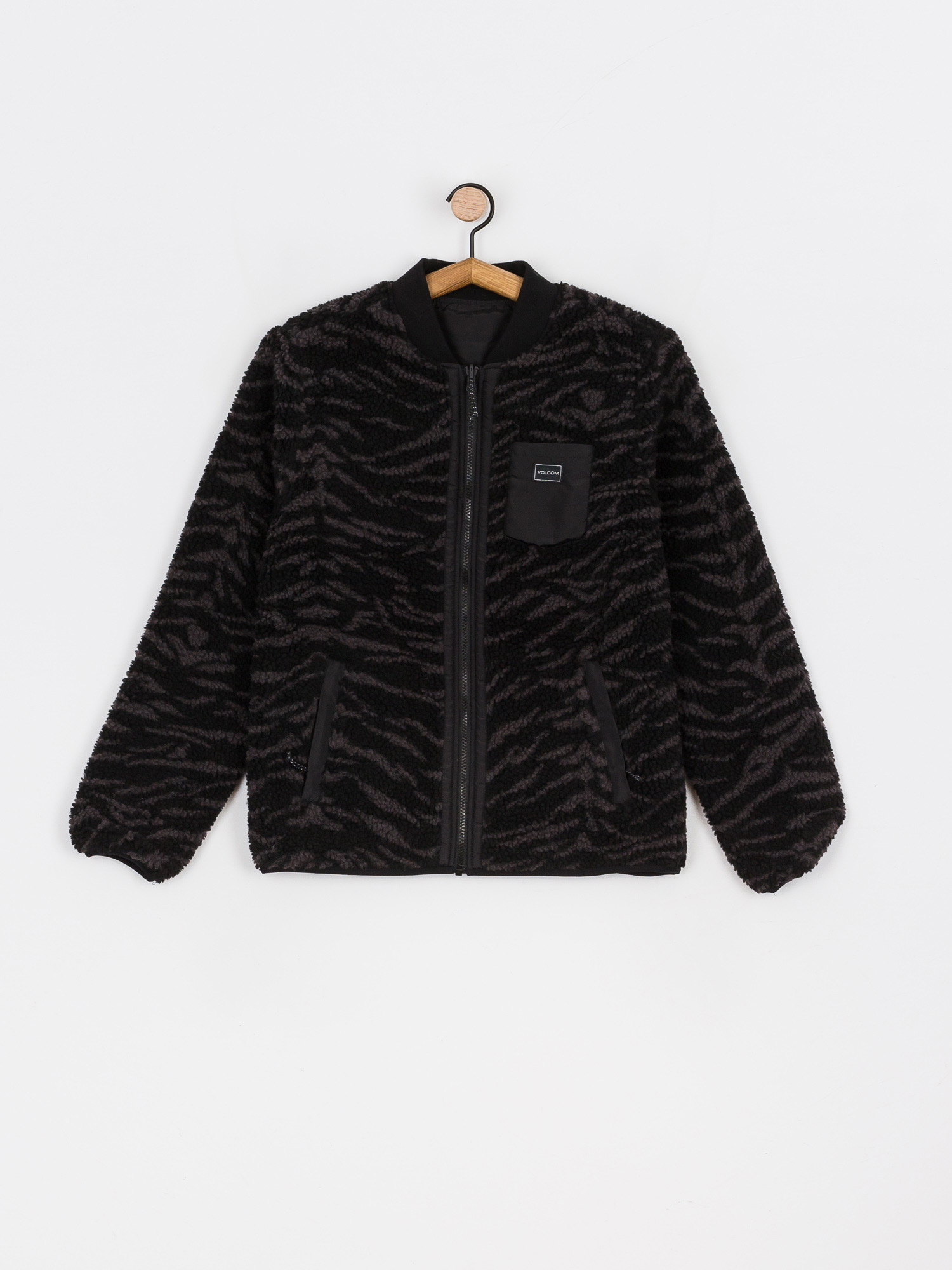 Bunda Volcom Reversible Polar Wmn (white tiger)