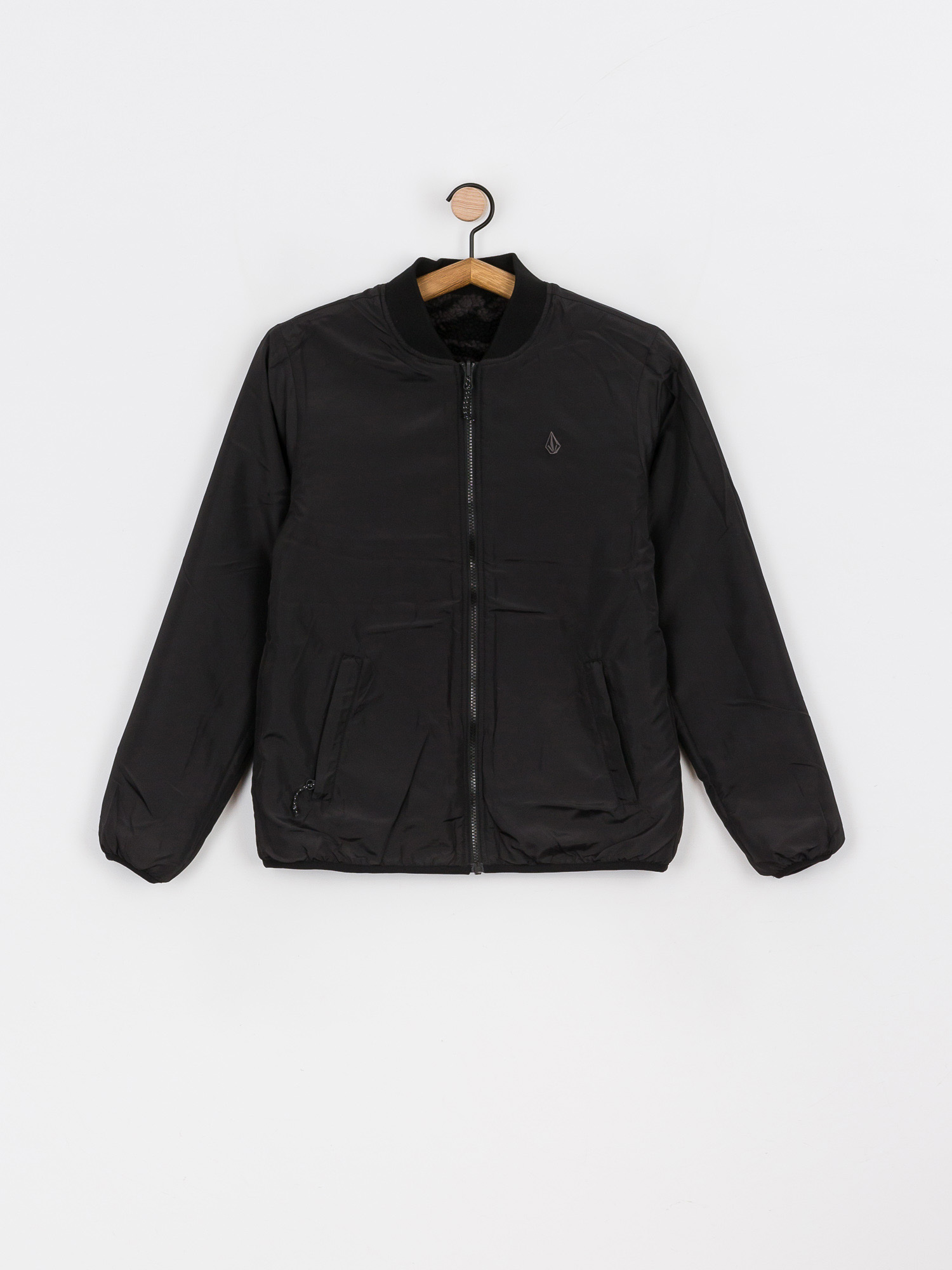 Bunda Volcom Reversible Polar Wmn (white tiger)