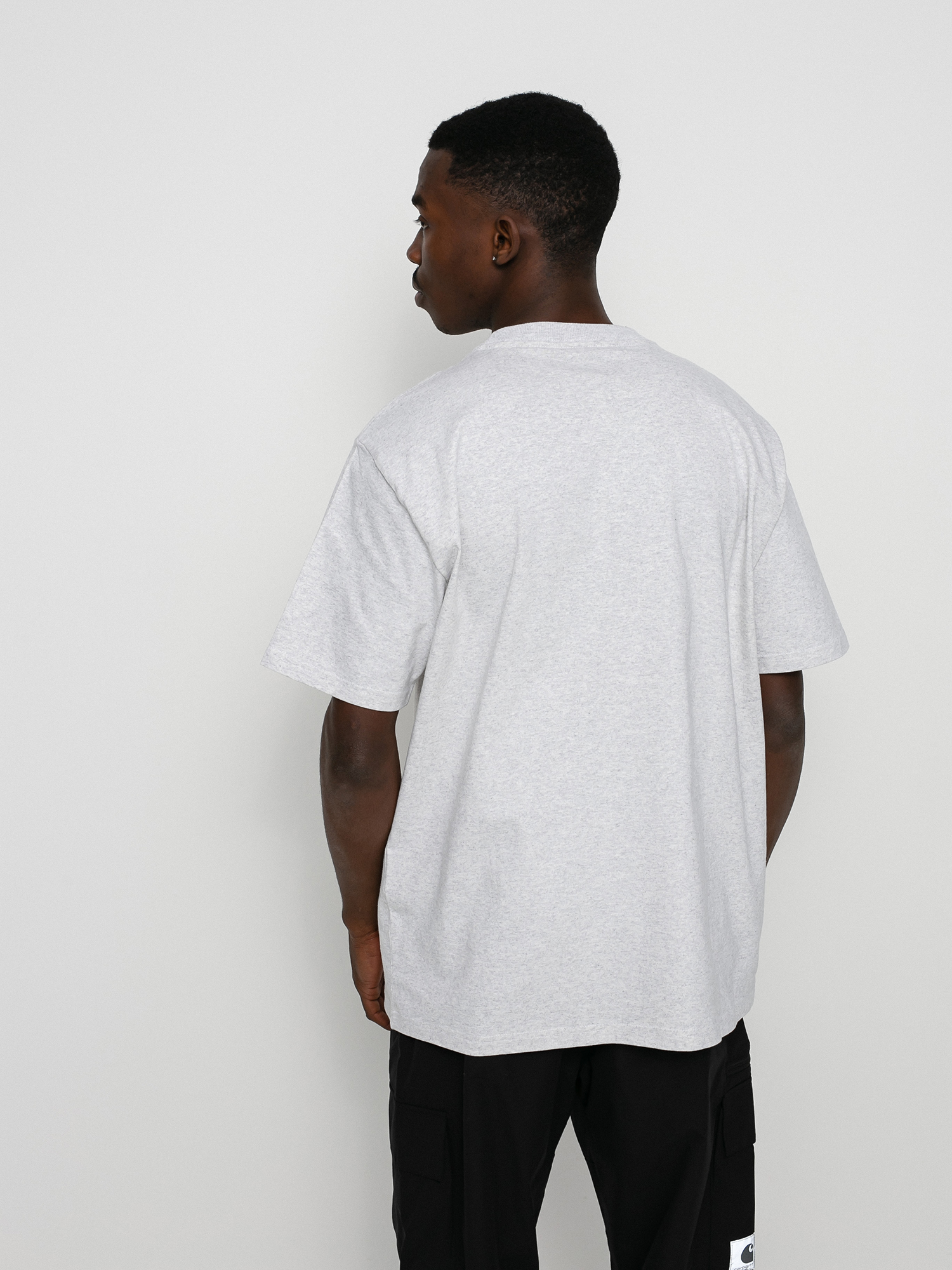 Tričko Carhartt WIP Mad World (ash heather)