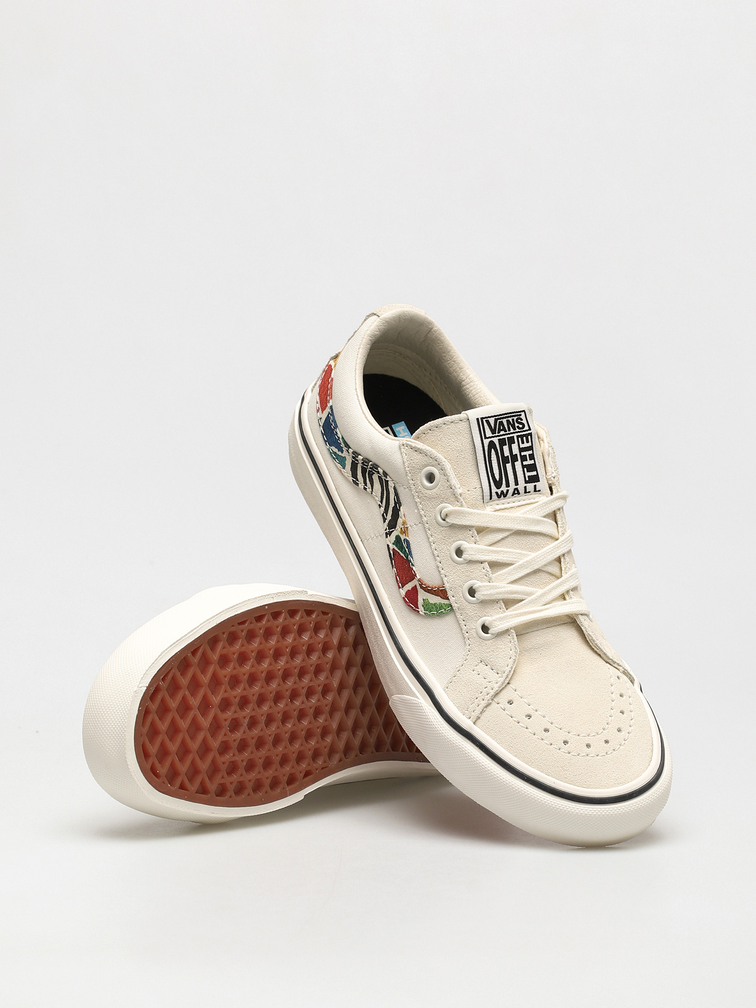 Boty Vans X Hanna Scott Sk8 Low Reissue Sf Multi Marshmallow