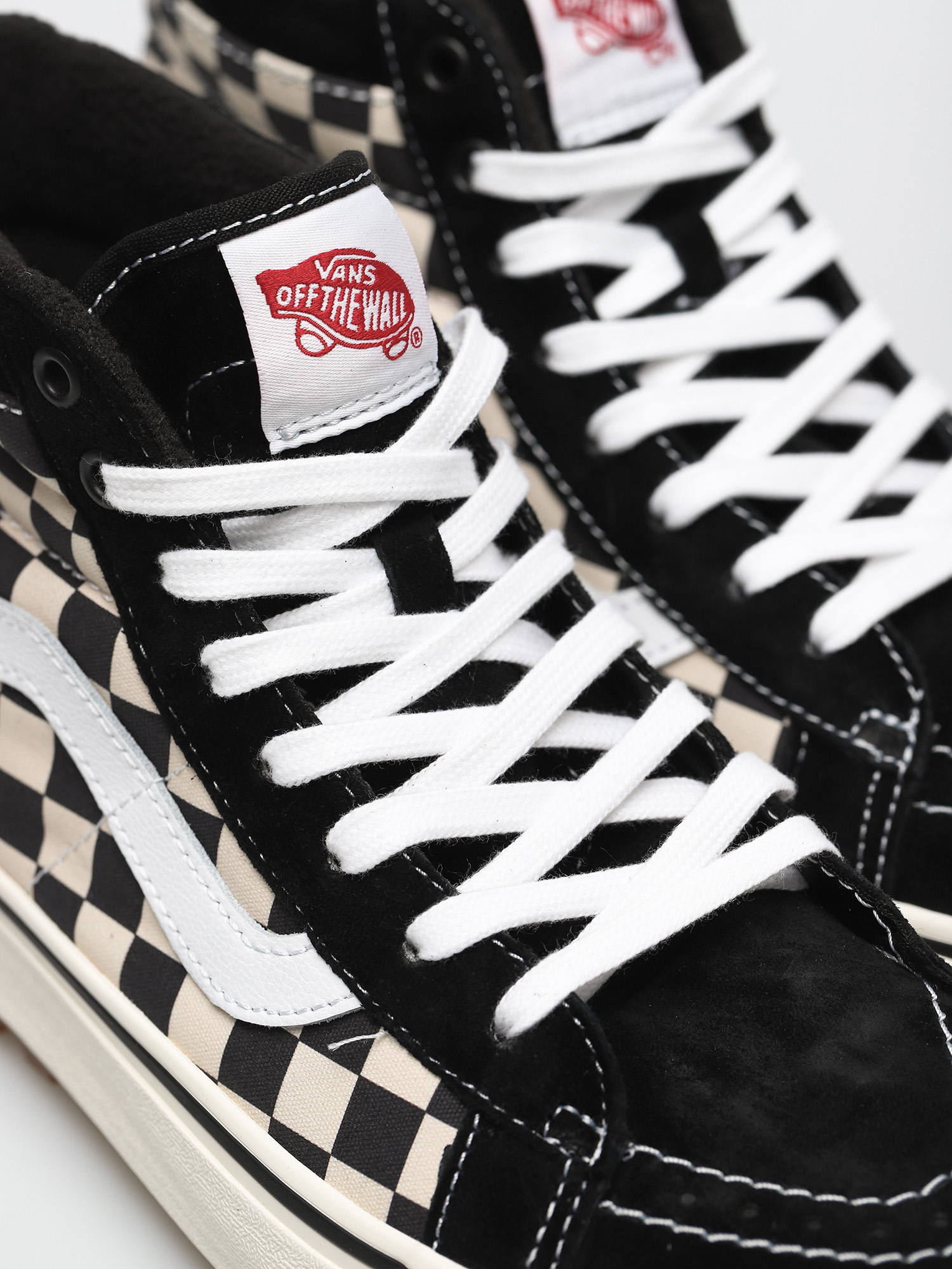 Boty Vans Sk8 Hi MTE 1 (black/white/checkerboard)