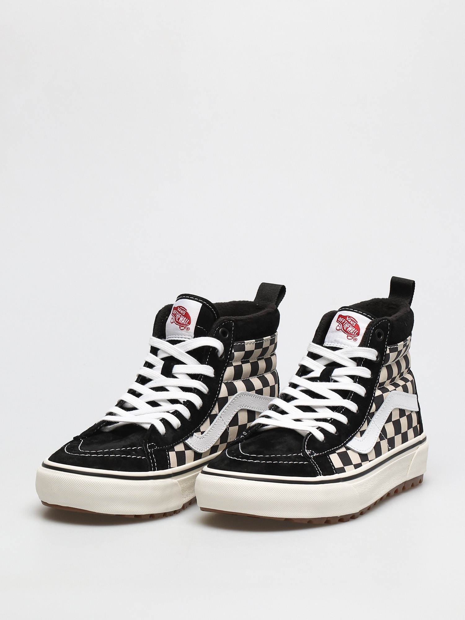 Boty Vans Sk8 Hi MTE 1 (black/white/checkerboard)