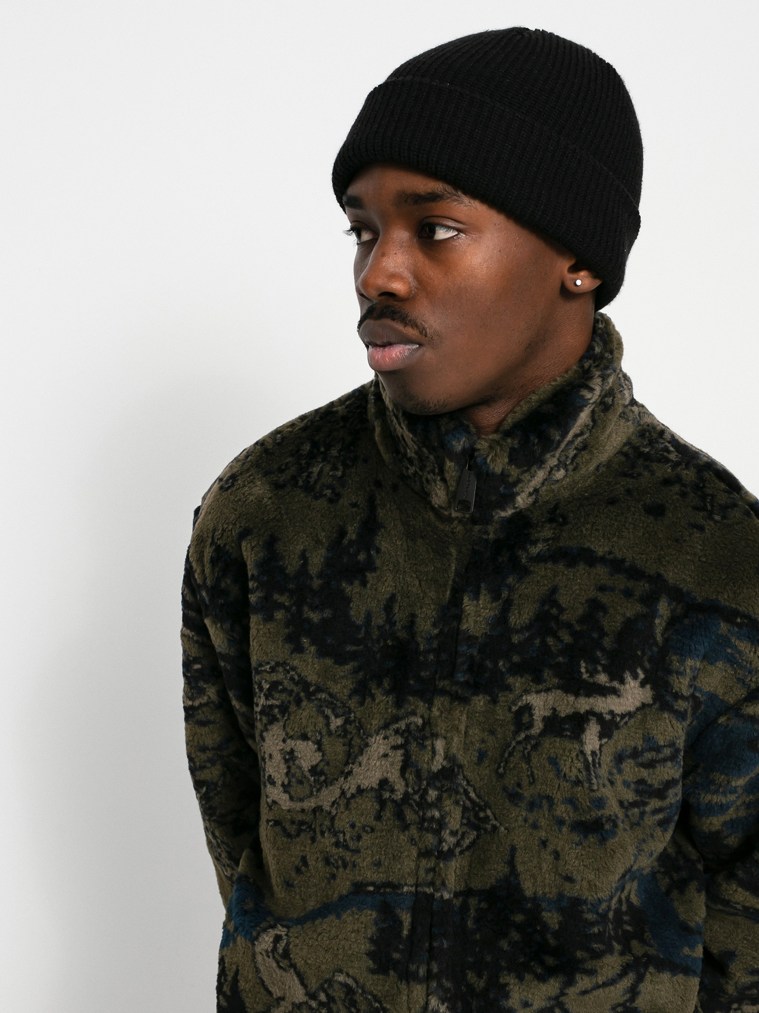 Bunda Carhartt WIP High Plains Liner (high plains jacquard cypress)