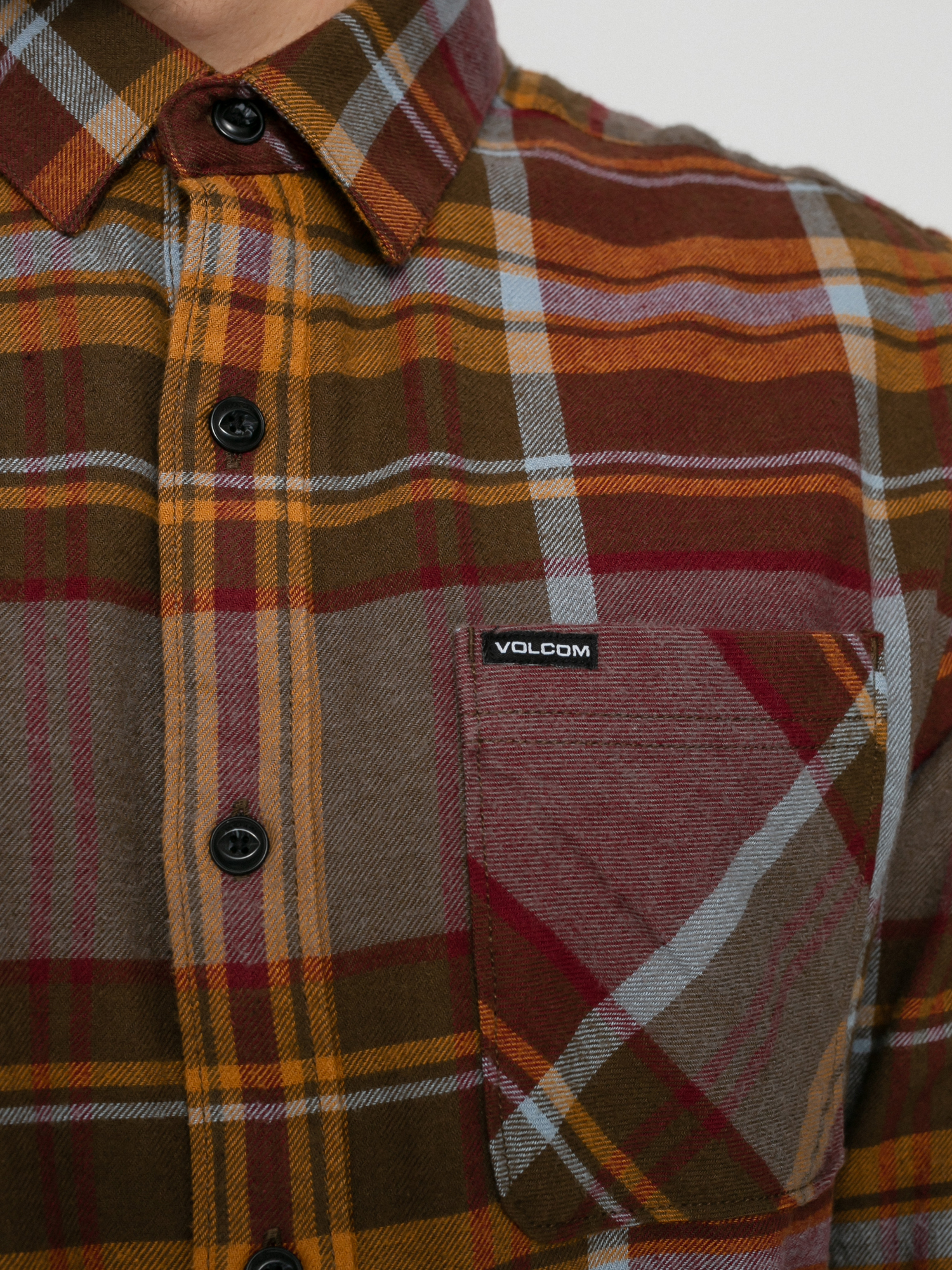 Košile Volcom Caden Plaid (port)