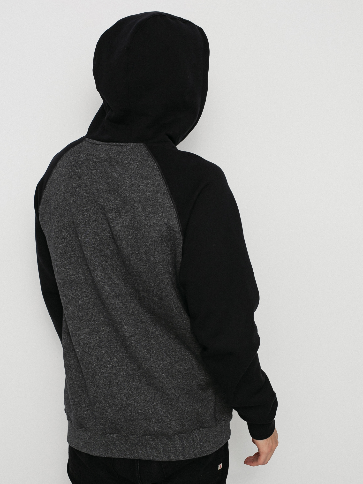 Mikina s kapucí Volcom Homak HD (heather grey)