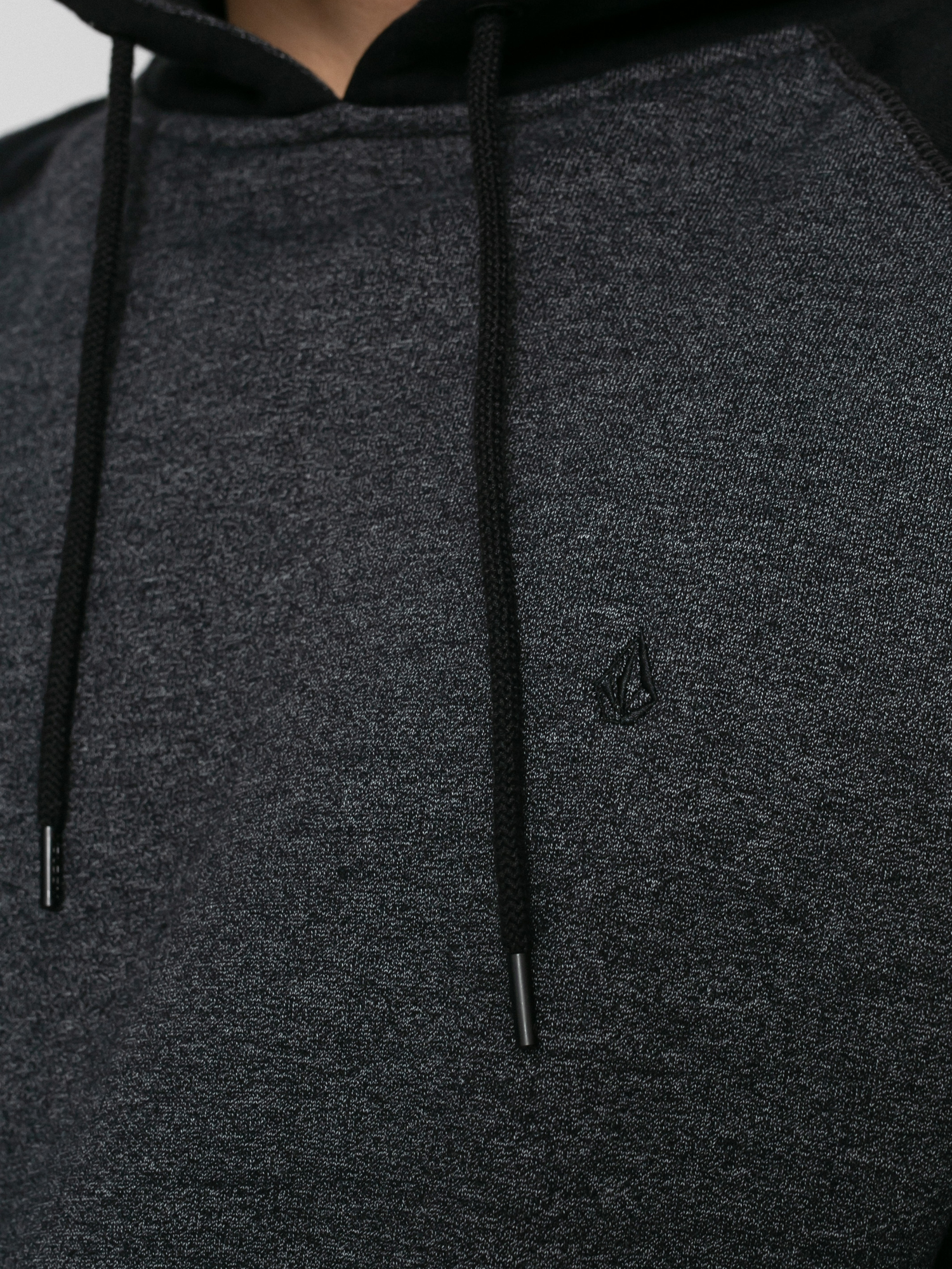 Mikina s kapucí Volcom Homak HD (heather grey)