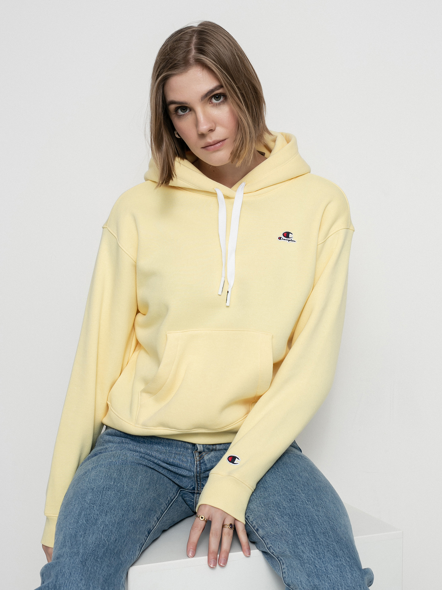 Mikina s kapucí Champion Sweatshirt HD 114466 Wmn (ban)