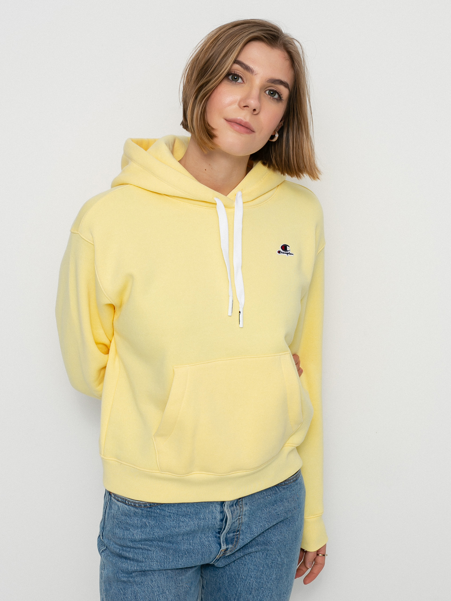 Mikina s kapucí Champion Sweatshirt HD 114466 Wmn (ban)