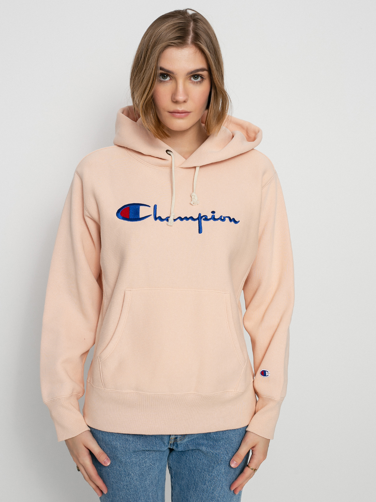 Mikina s kapucí Champion Sweatshirt HD 114788 Wmn (spv)