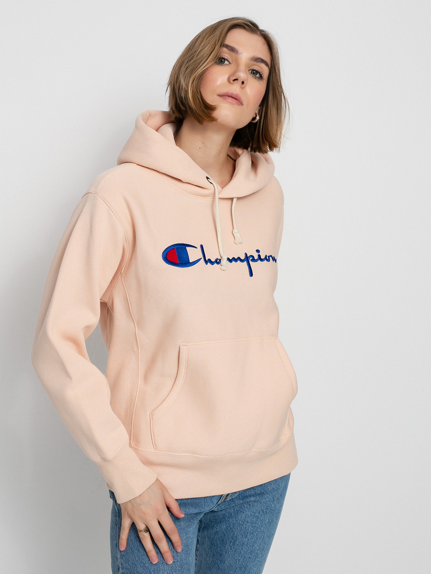 Mikina s kapucí Champion Sweatshirt HD 114788 Wmn (spv)