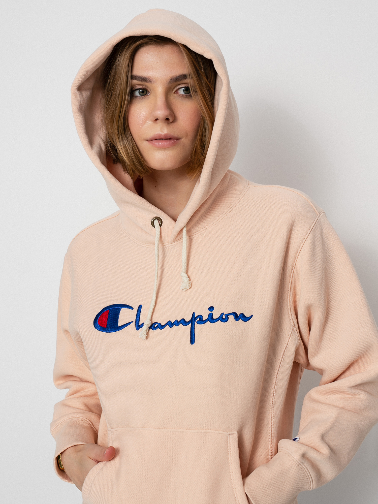 Mikina s kapucí Champion Sweatshirt HD 114788 Wmn (spv)