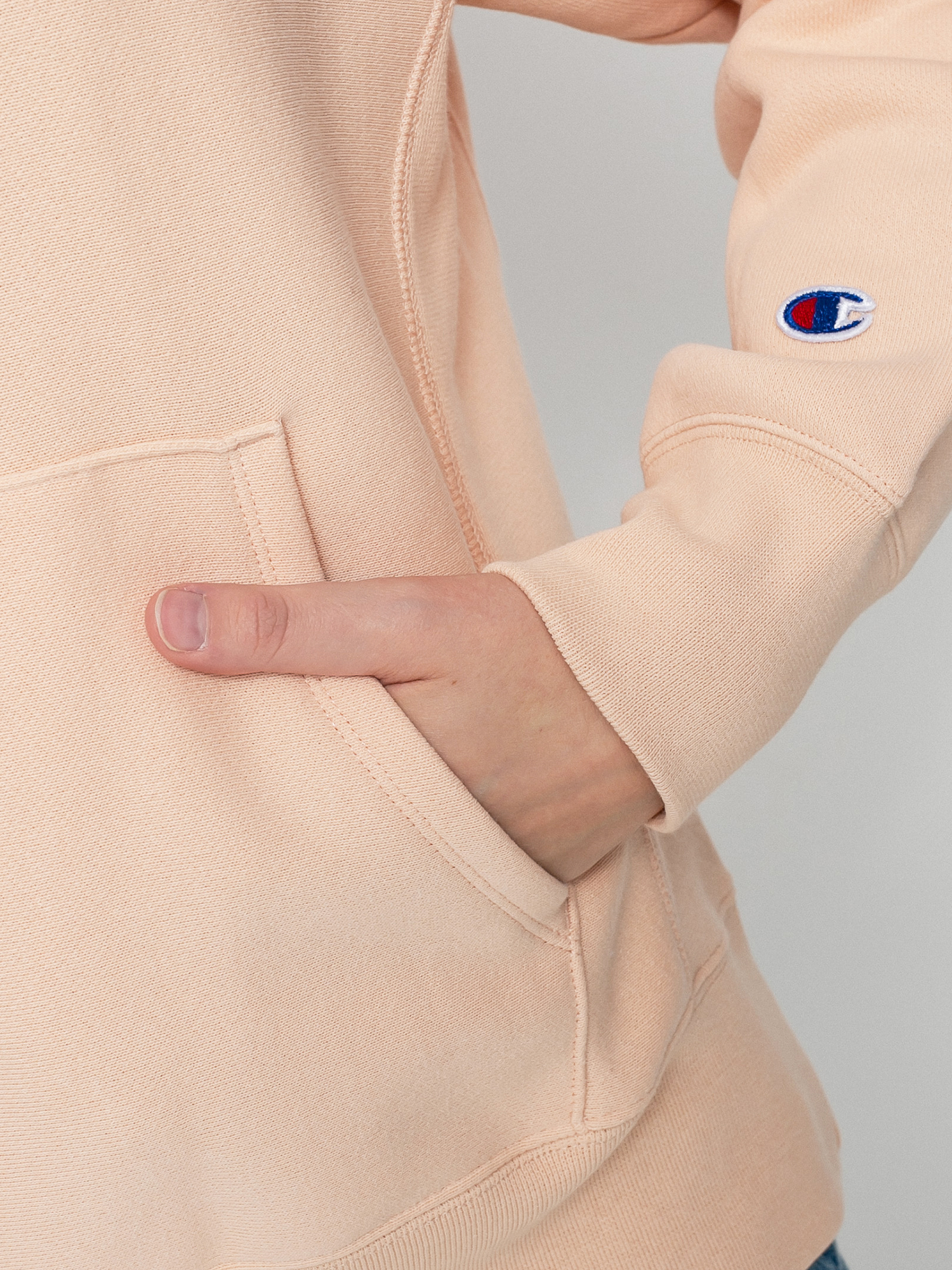 Mikina s kapucí Champion Sweatshirt HD 114788 Wmn (spv)