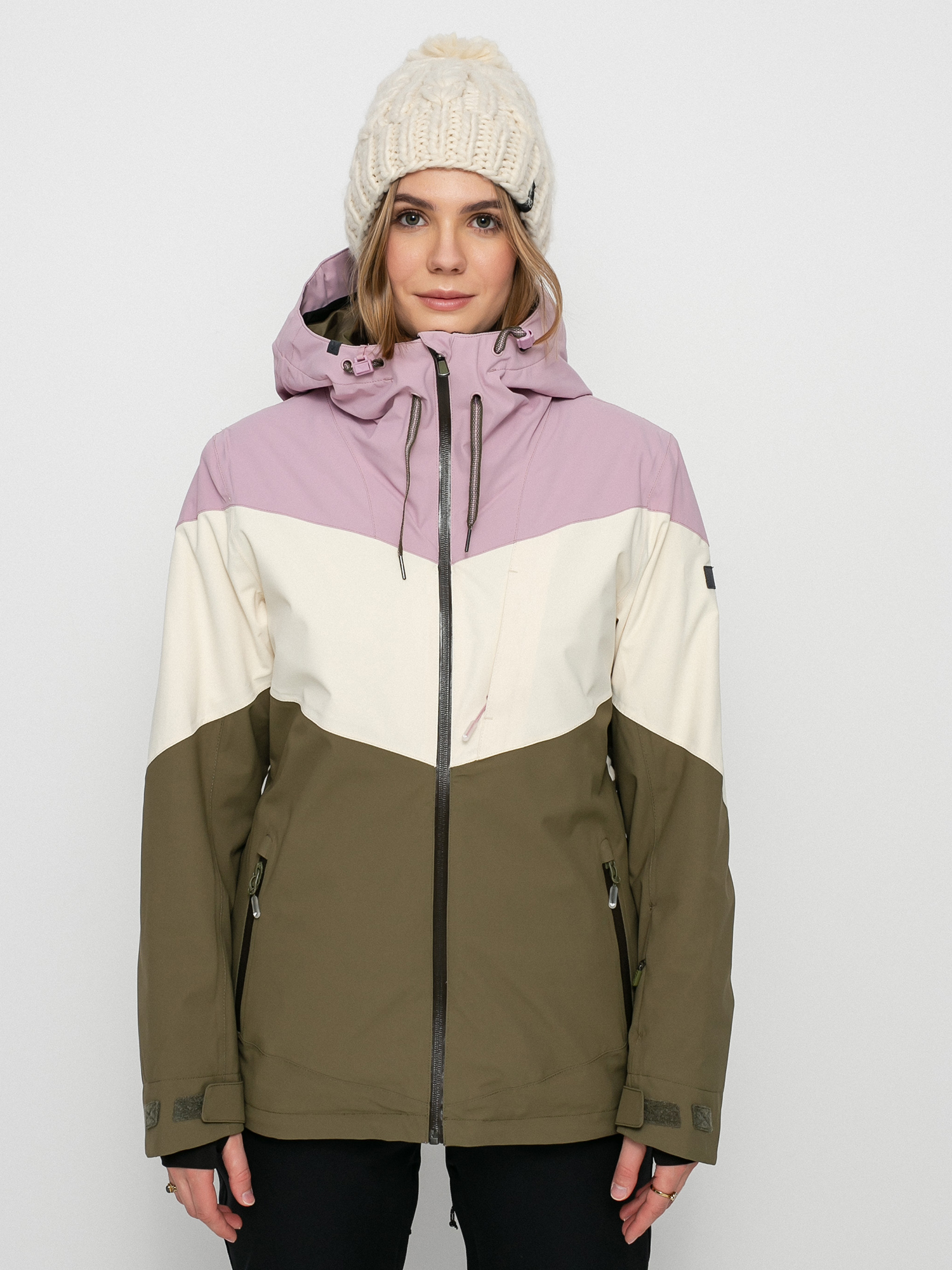 Dámská Snowboardová bunda Roxy Winter Haven (burnt olive)